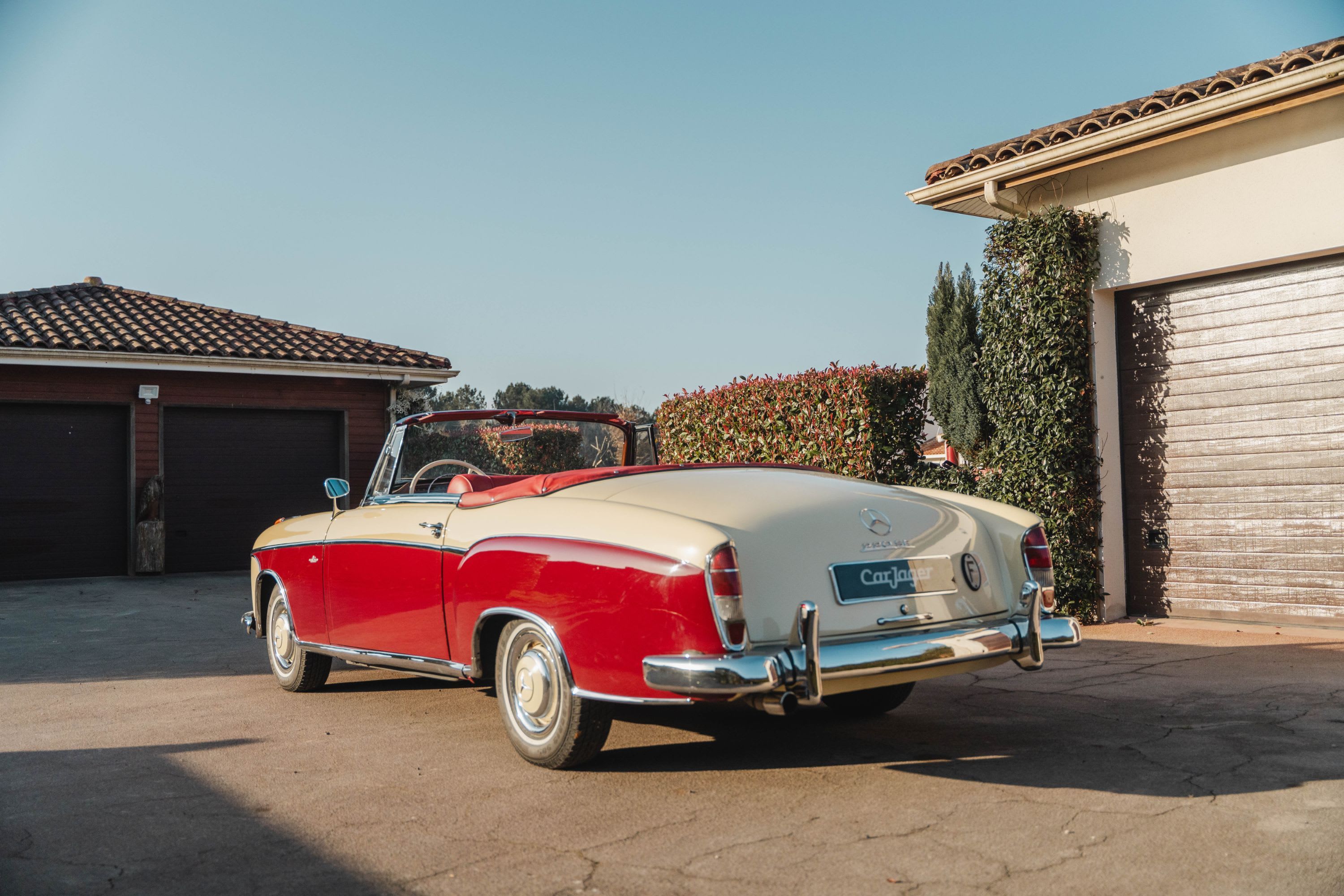 MERCEDES BENZ W128 220 Se Cabriolet 1959 occasion extérieur (2)