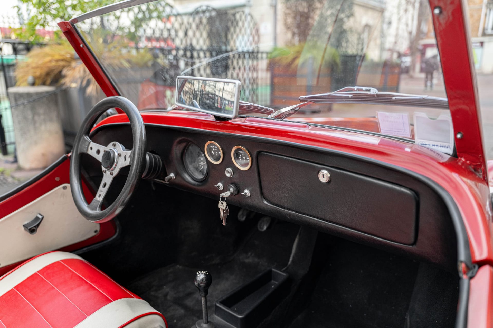 FIAT 500 Gamine Vignale 1968 used interior (1)