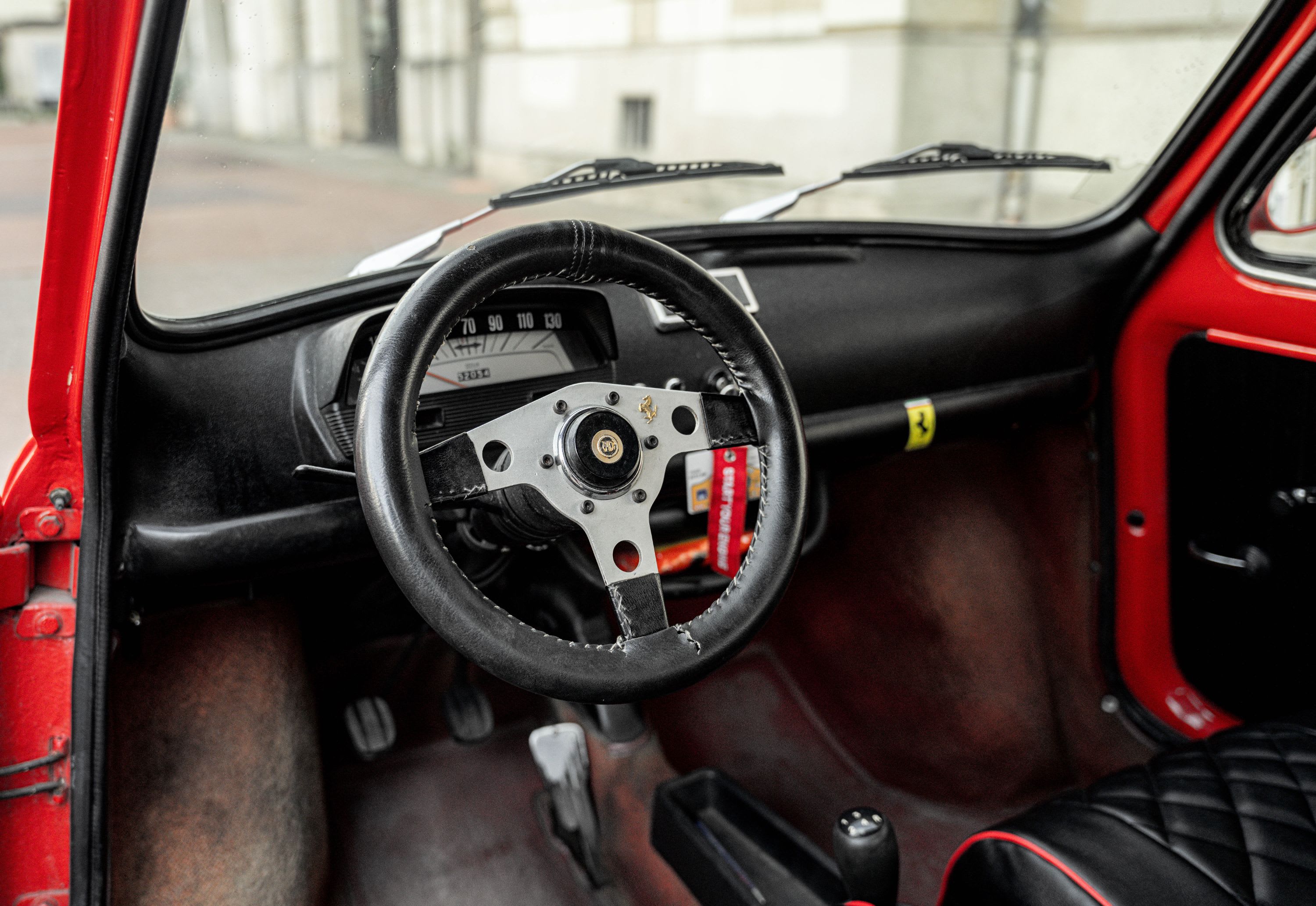 FIAT 500 Ferrari 1970 occasion intérieur (1)