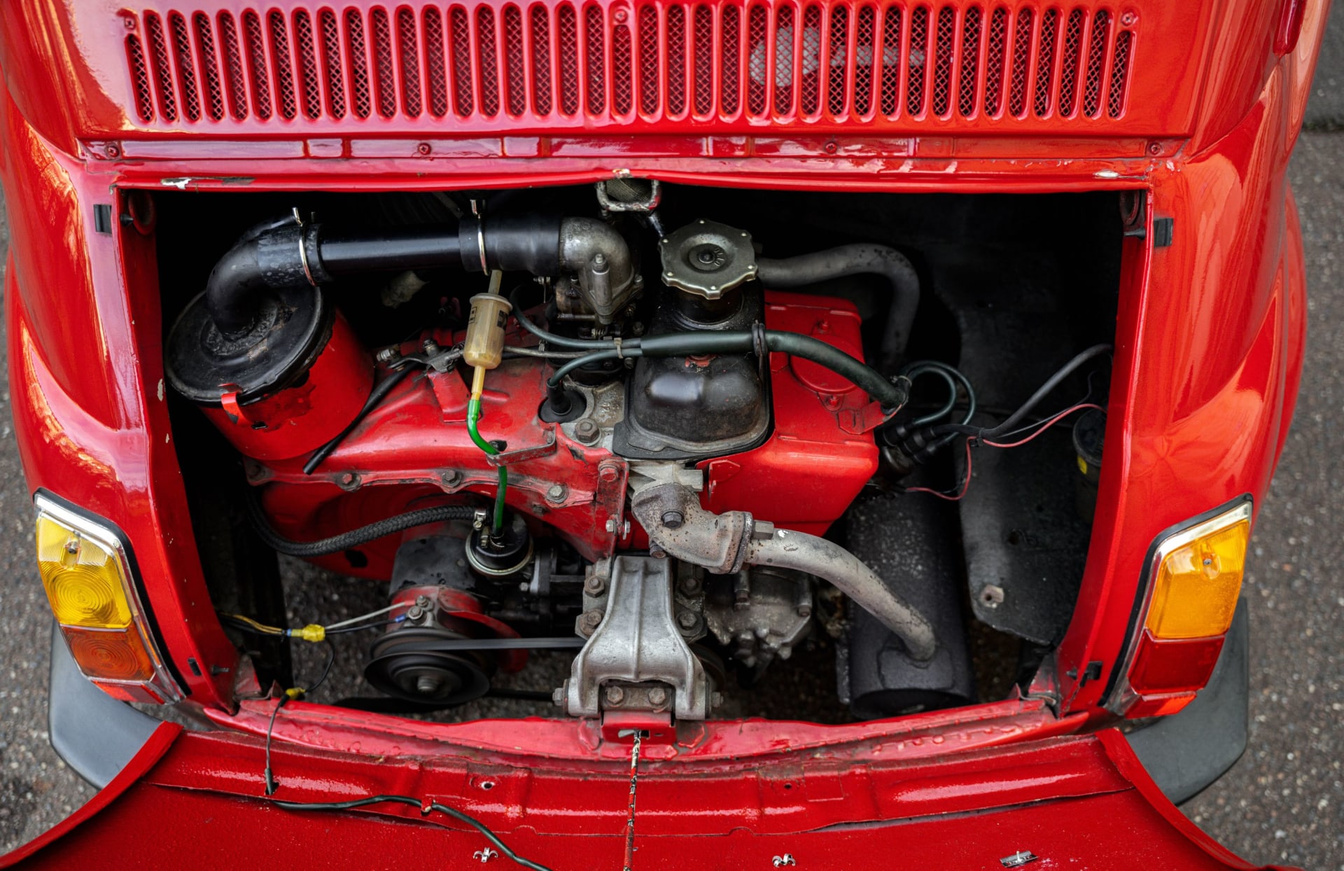 FIAT 500 Ferrari 1970 occasion mécanique (1)