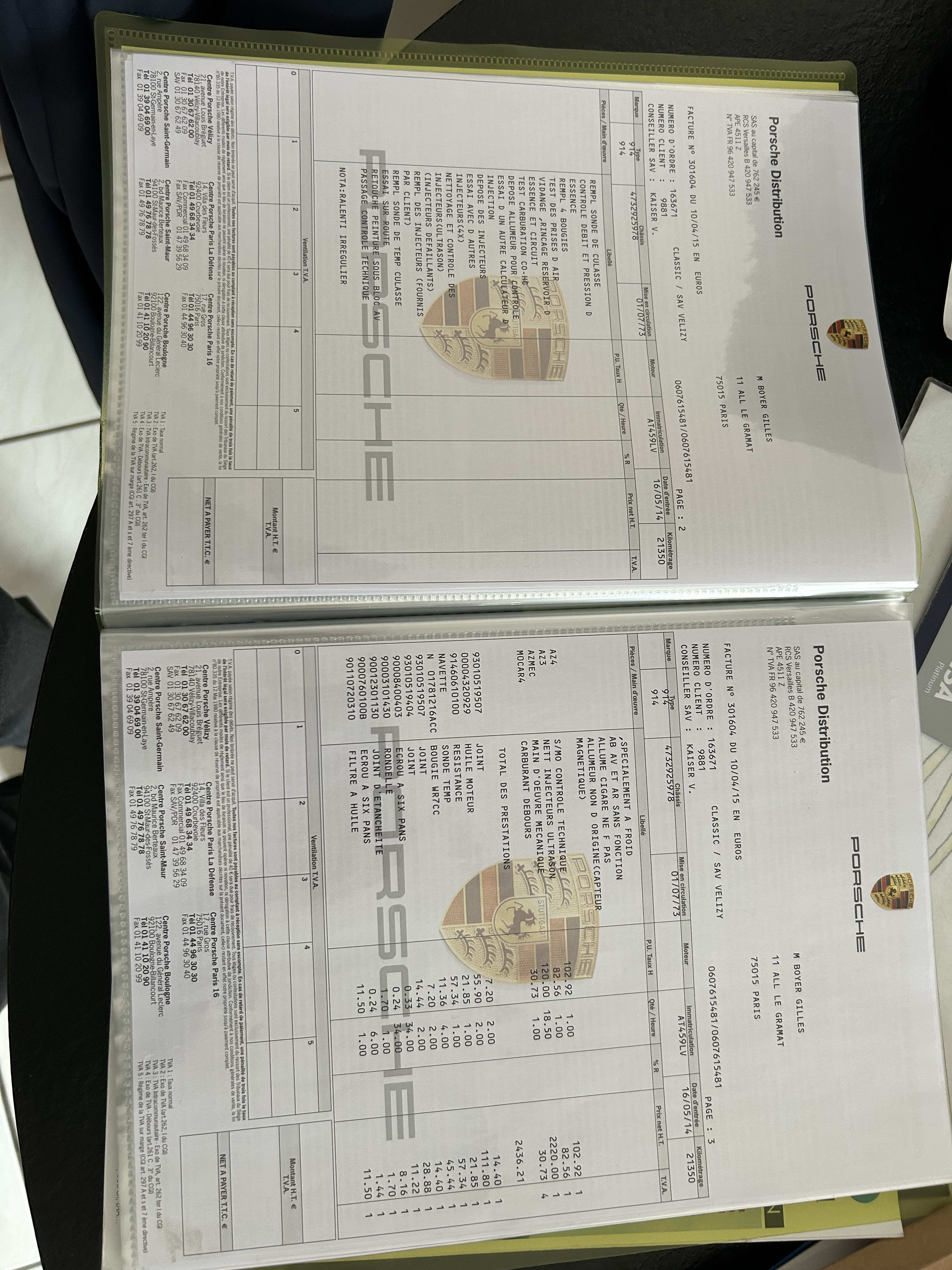 PORSCHE 914/4 1973 occasion détails (1)