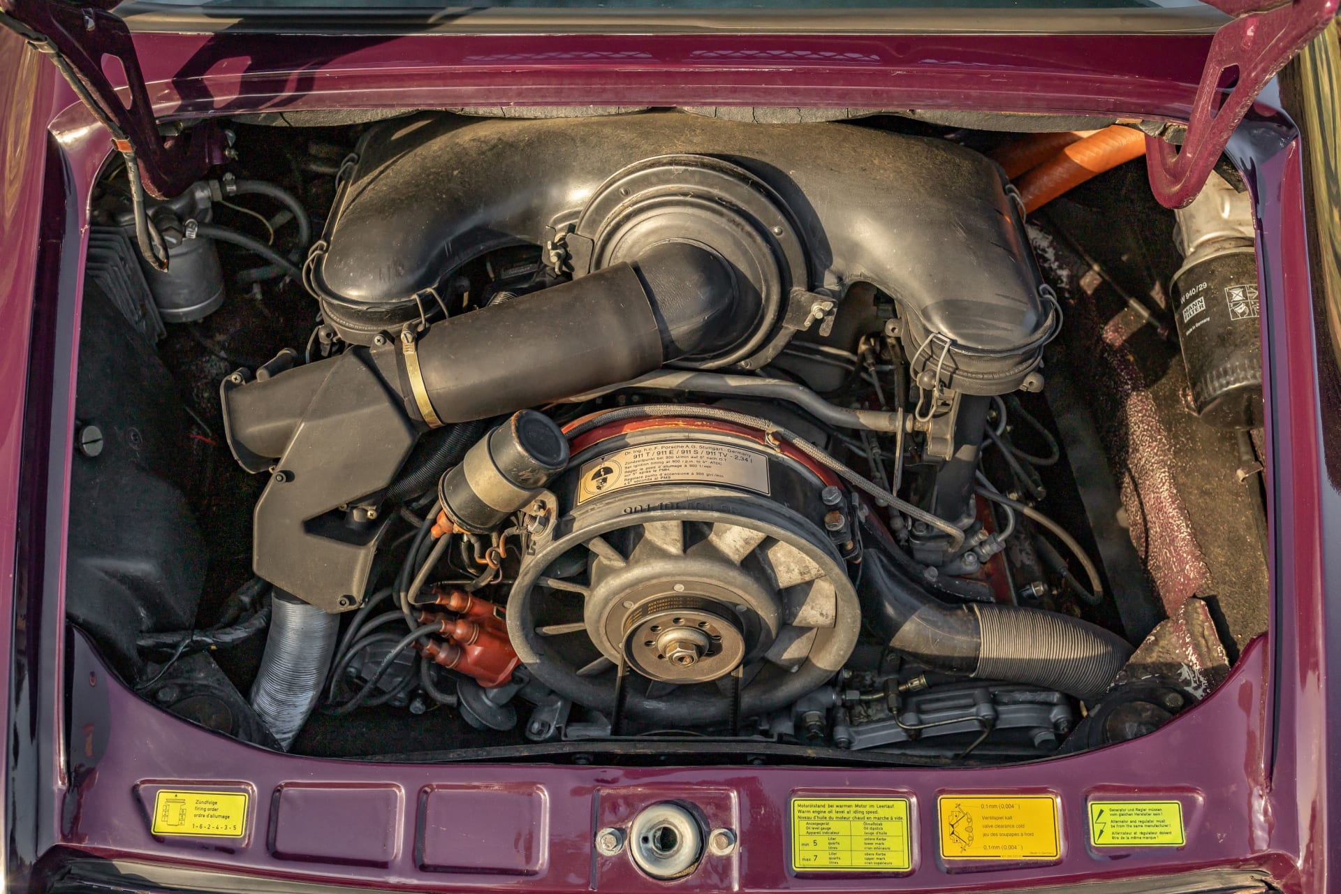 PORSCHE 911 2.4 Te Targa 1972 occasion mécanique (1)