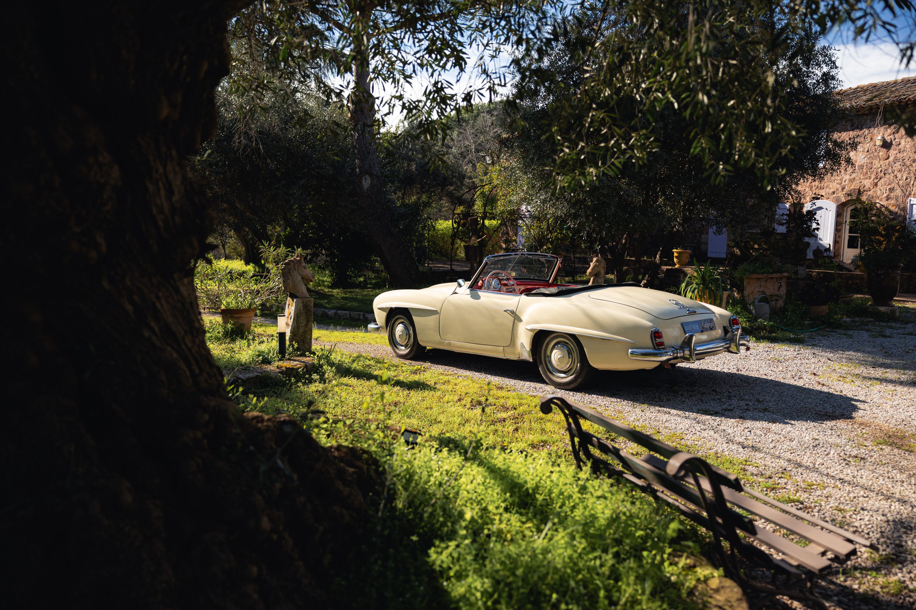 MERCEDES BENZ 190 Sl 1959 occasion extérieur (2)