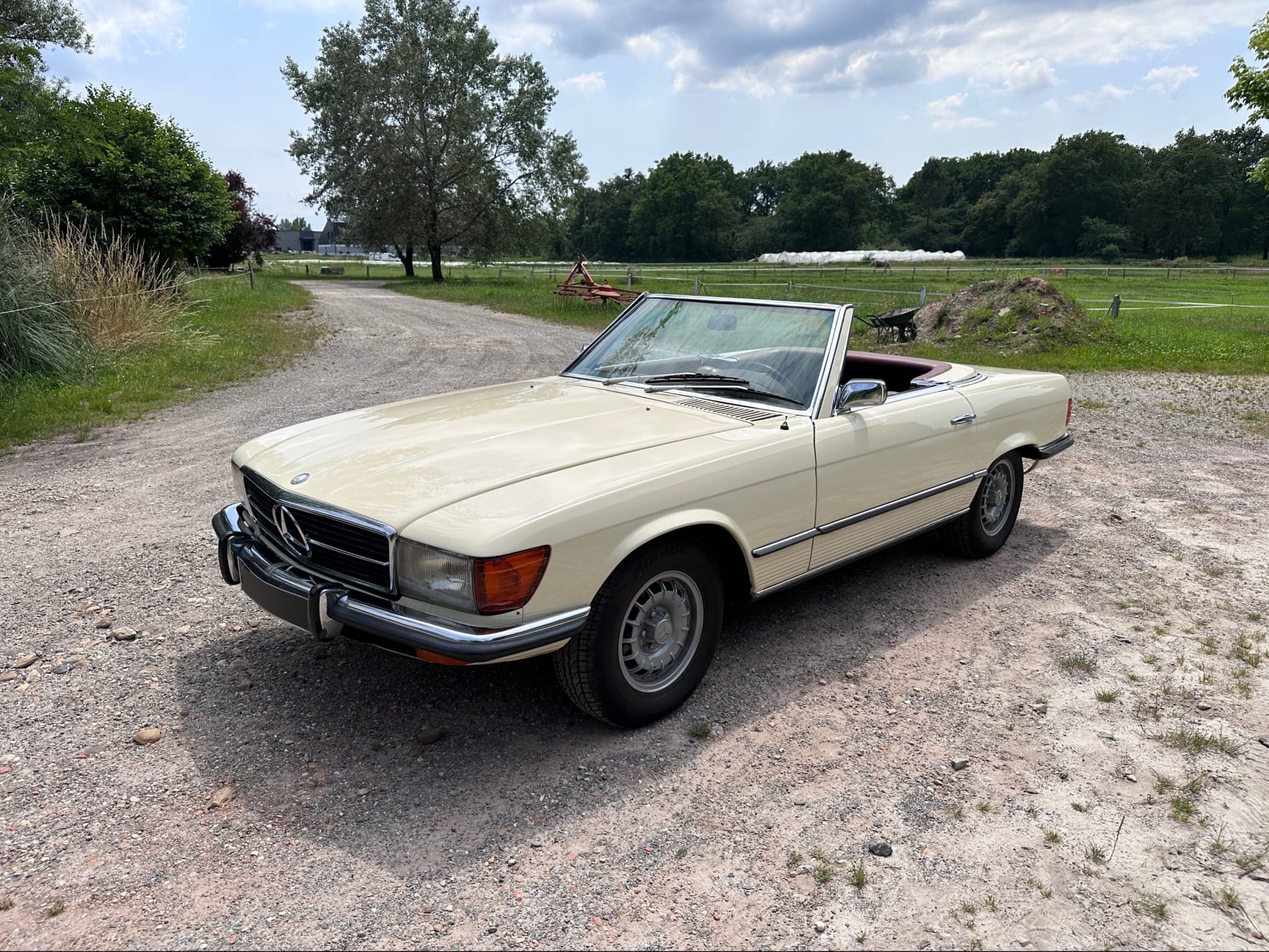 MERCEDES-BENZ 450 sl R107 cabriolet roadster 1973