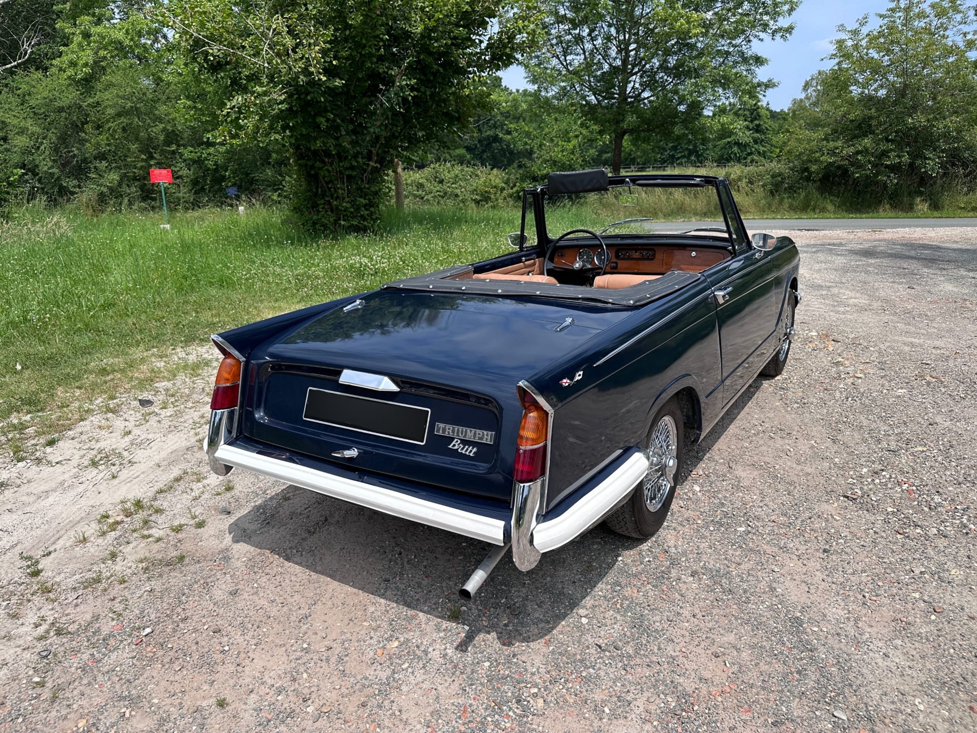 TRIUMPH Herald mk2 cabriolet roadster 1971