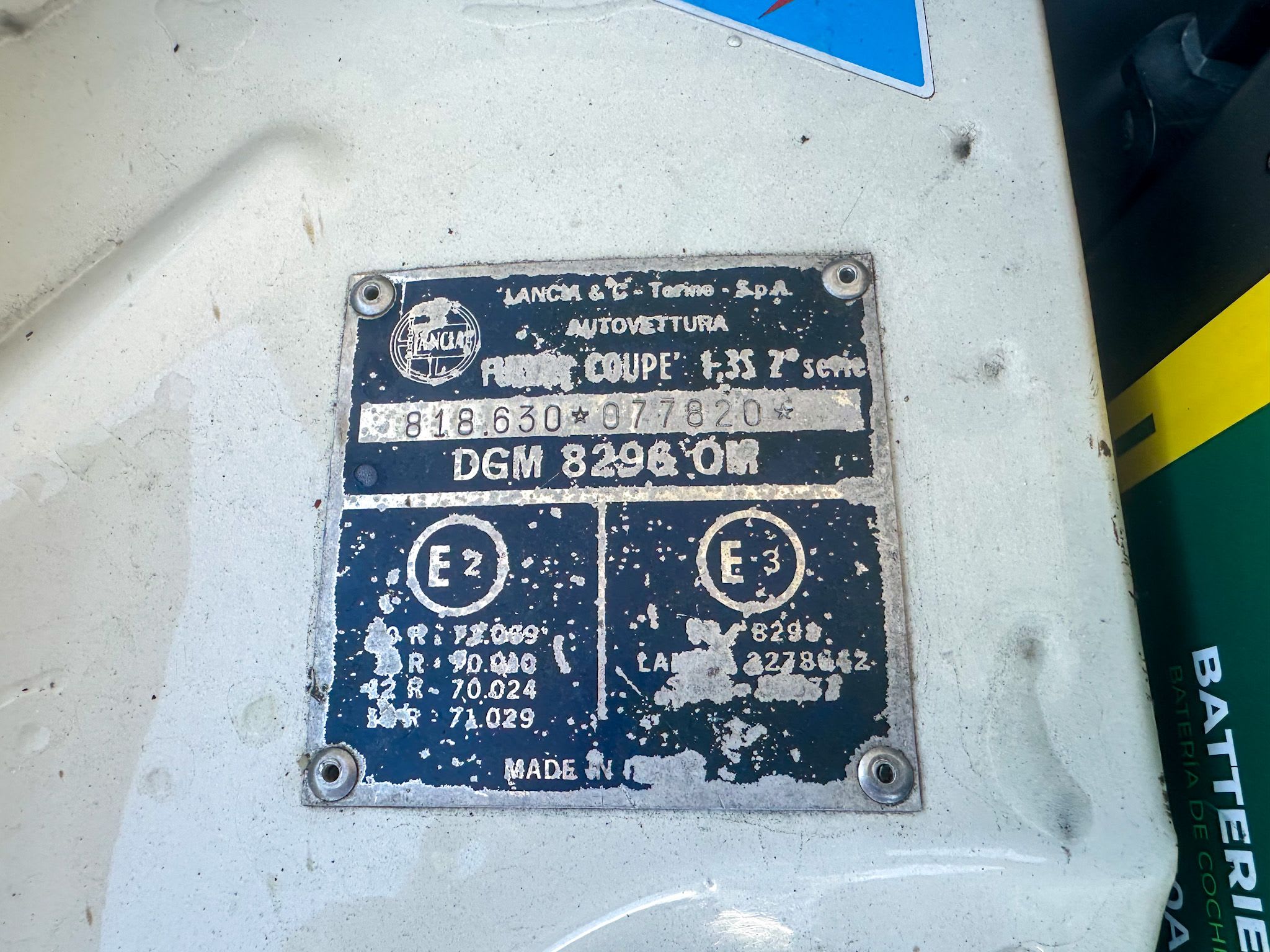 LANCIA Fulvia 1976 occasion détails (1)