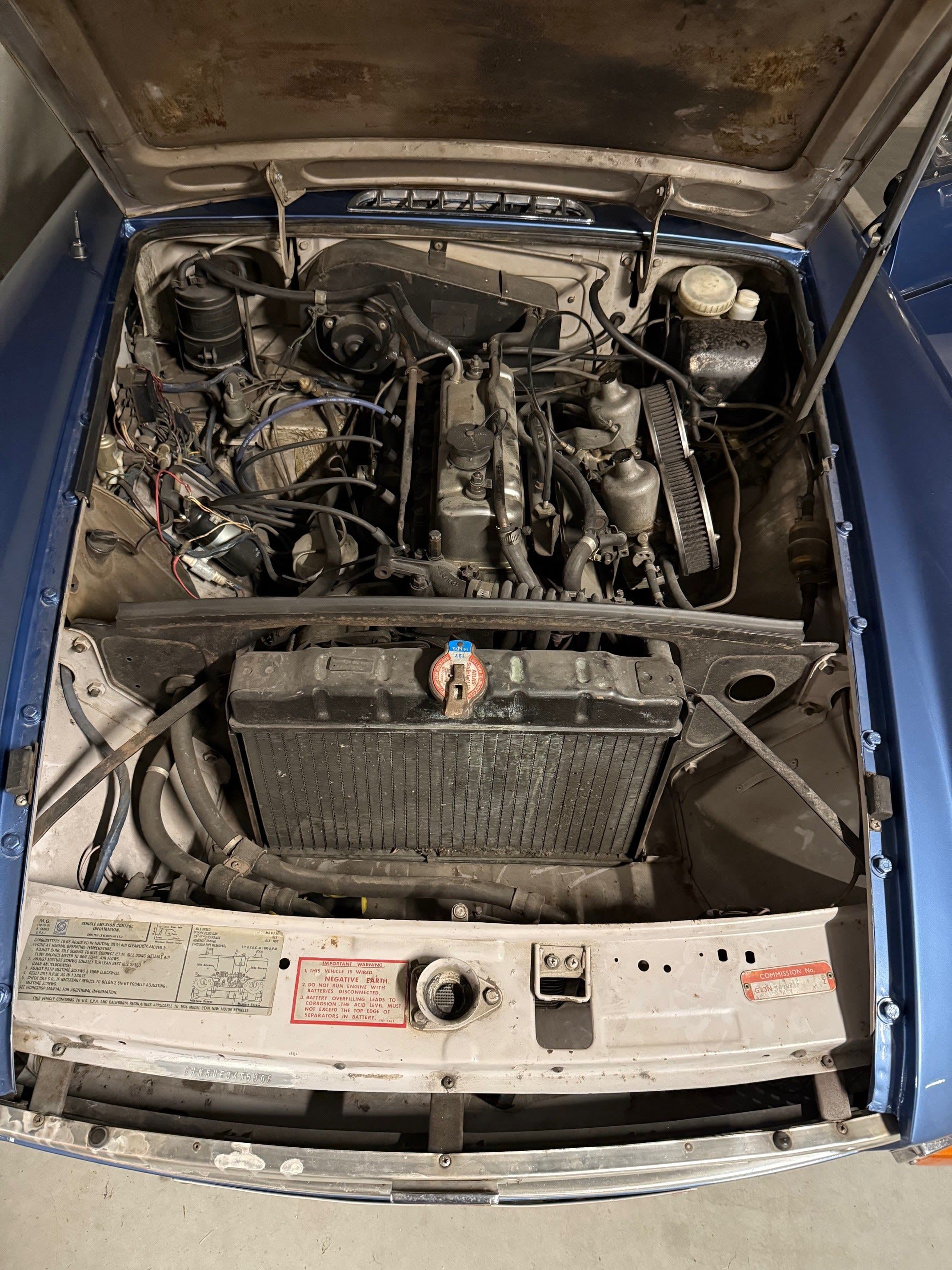 MG B 1975 occasion mécanique (1)