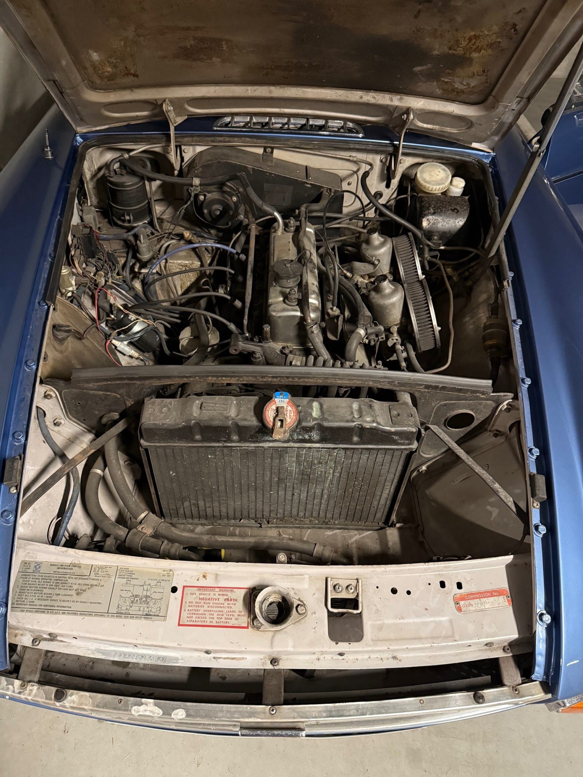 MG B 1975 occasion mécanique (1)