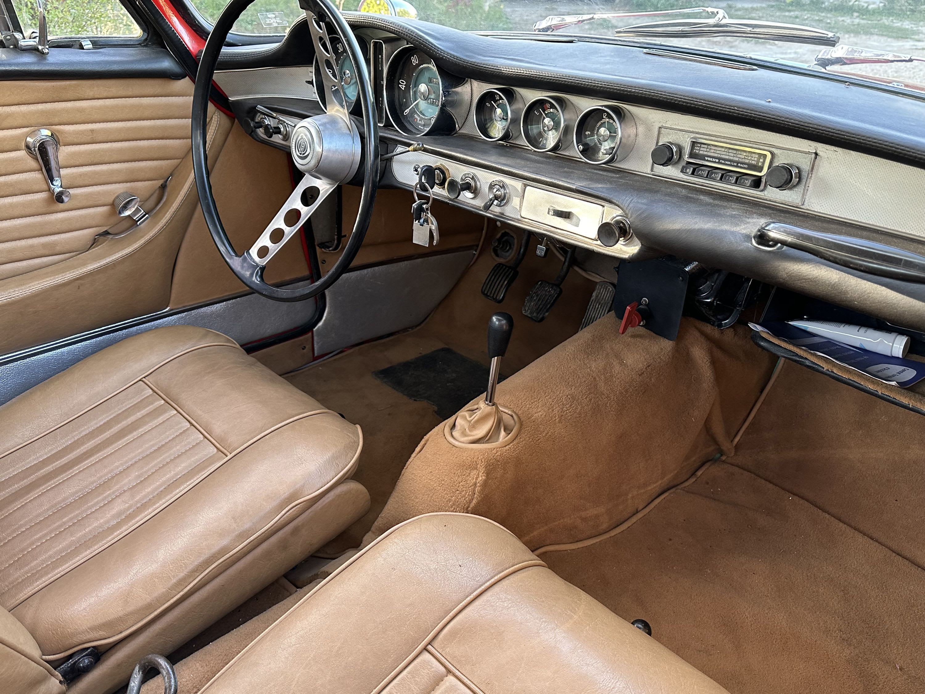 VOLVO P1800 Jensen 1962 occasion intérieur (1)