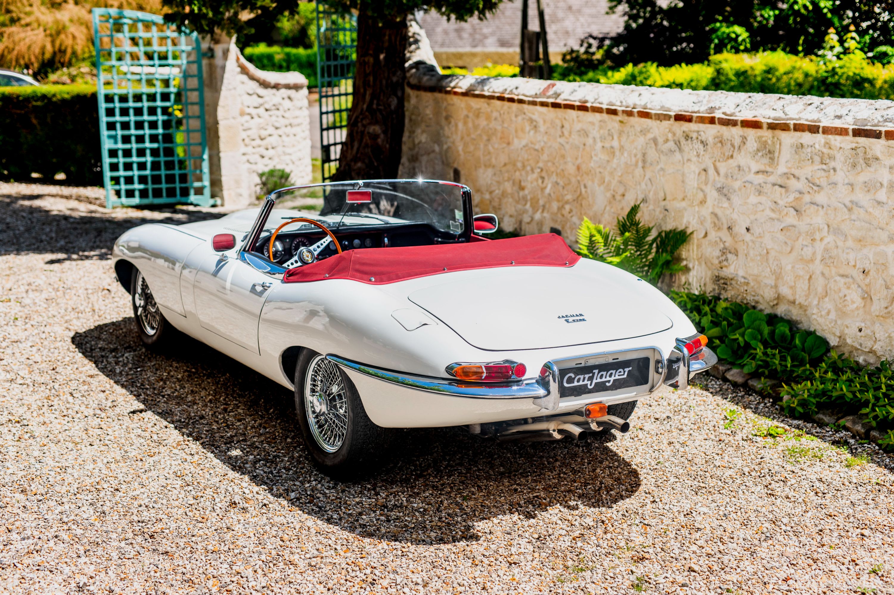 JAGUAR Type E 3.8 Cabriolet 1963 used exterior (2)