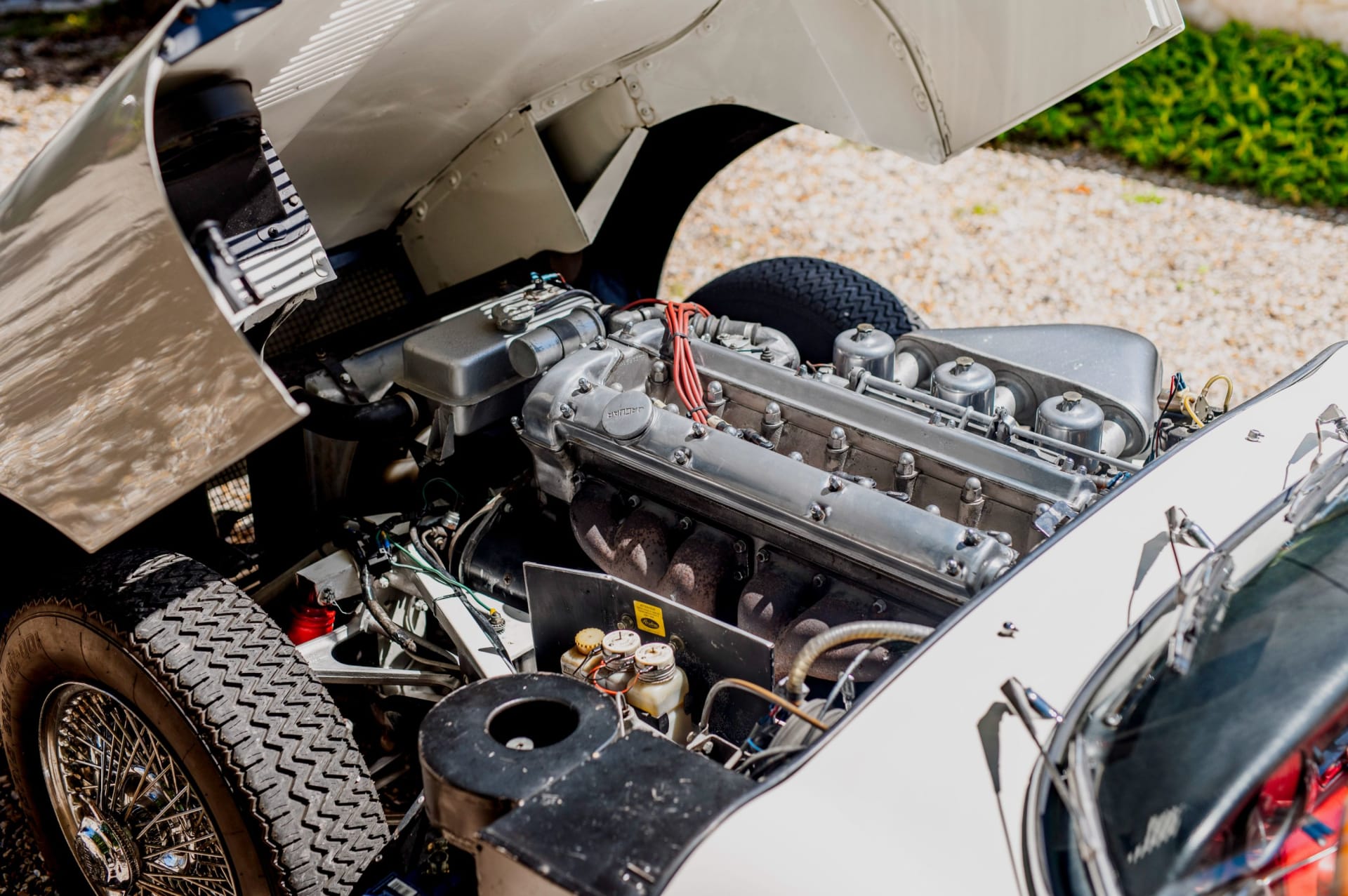 JAGUAR Type E 3.8 Cabriolet 1963 occasion mécanique (1)