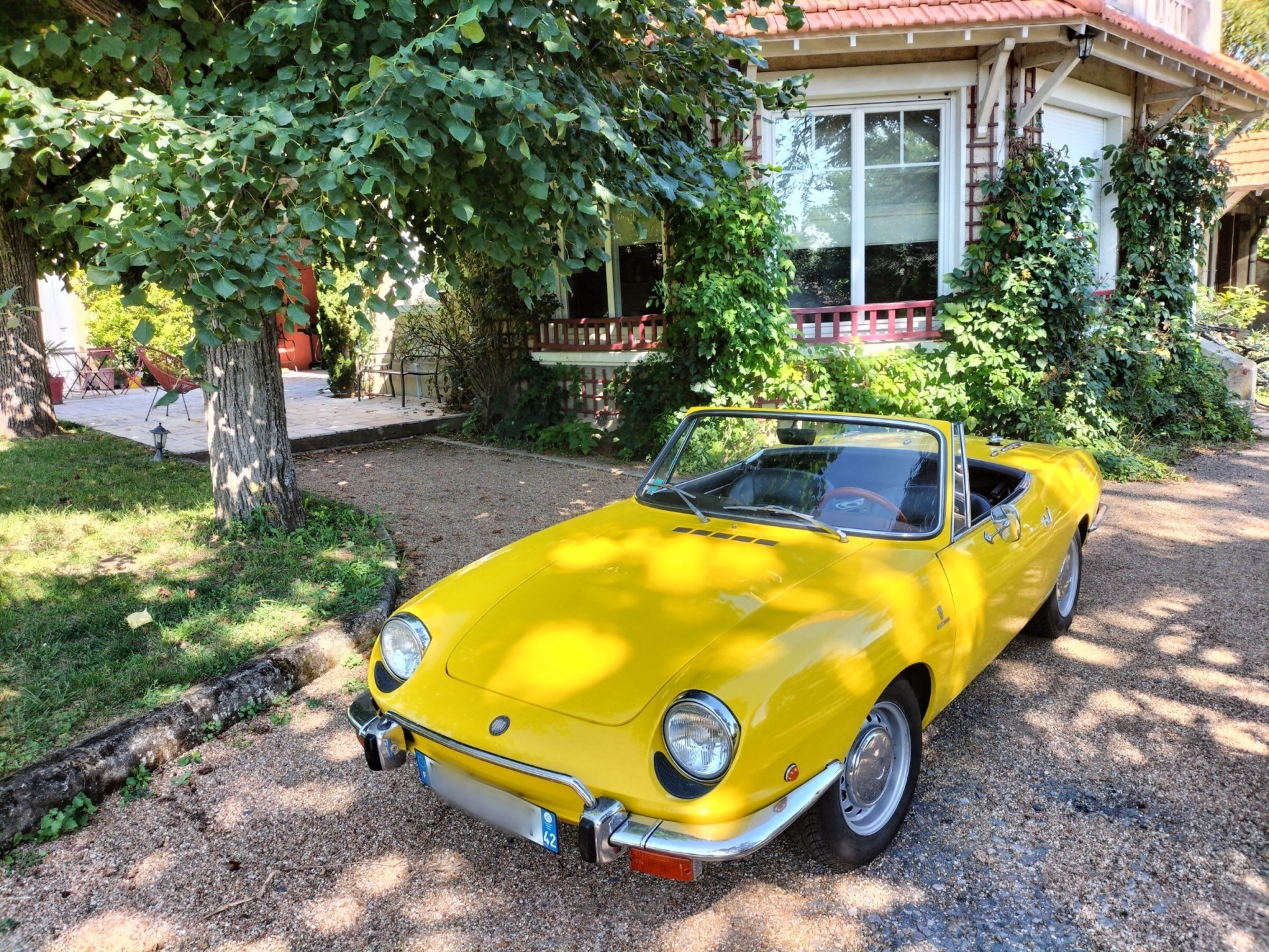 Photo FIAT 850 sport spider 1972