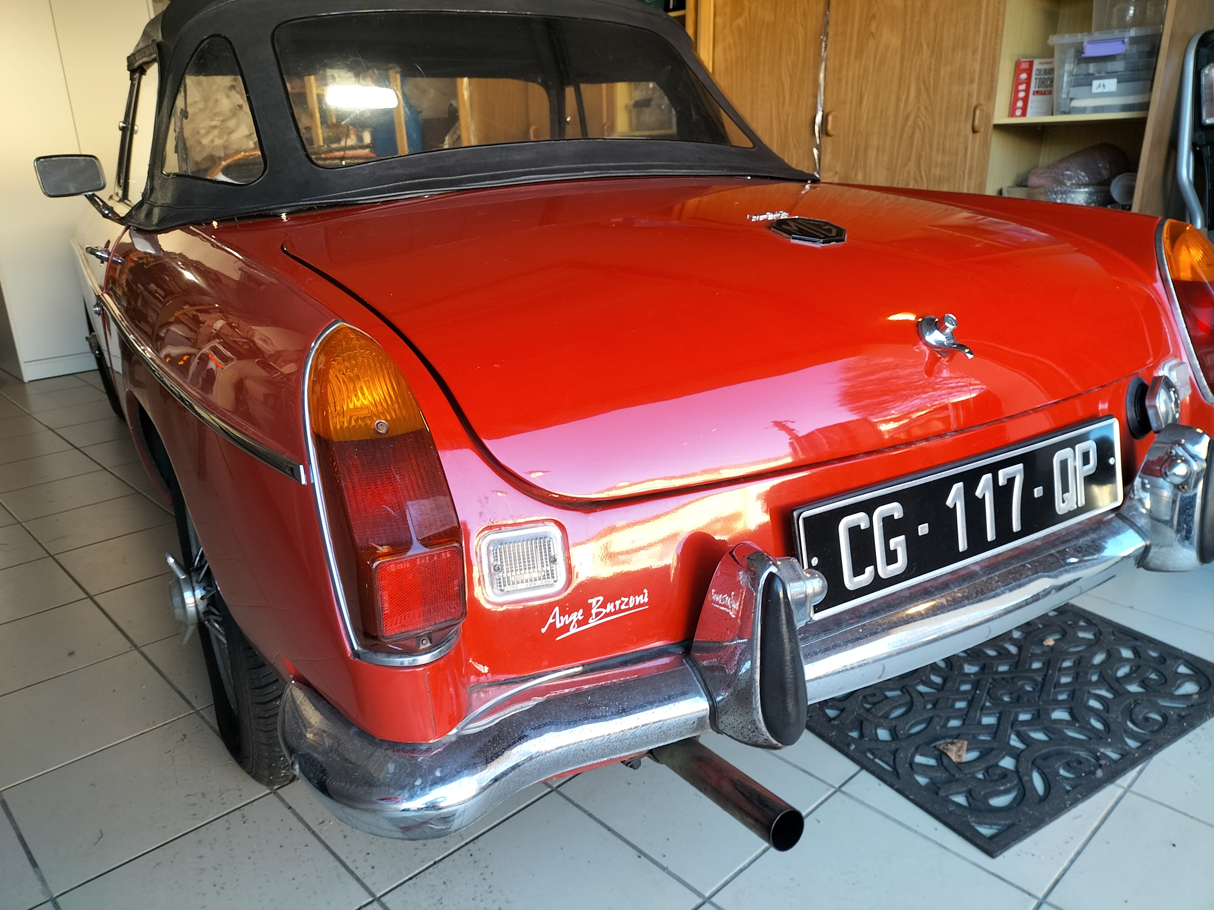 MG B 1973 occasion extérieur (2)