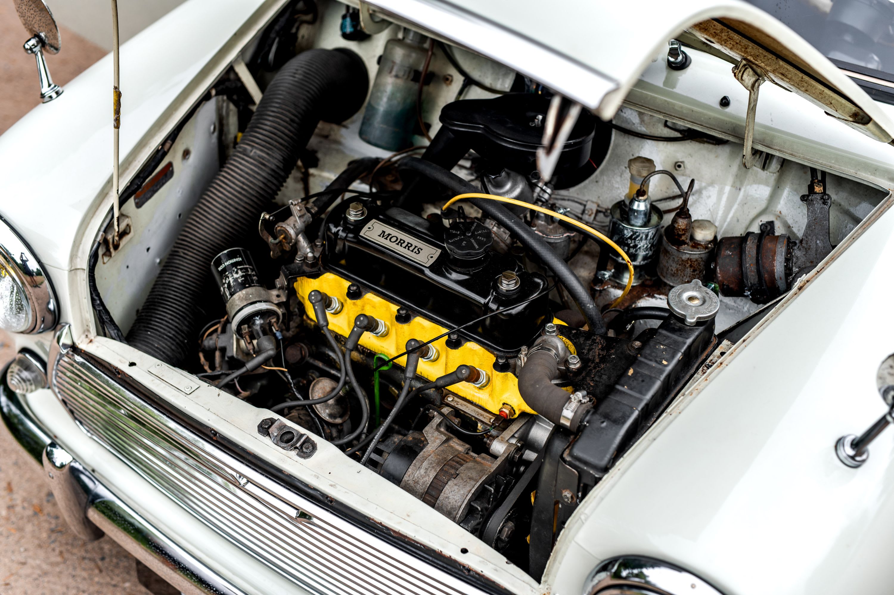 MORRIS Mini Mk2 Countryman Bois 1968 occasion mécanique (1)