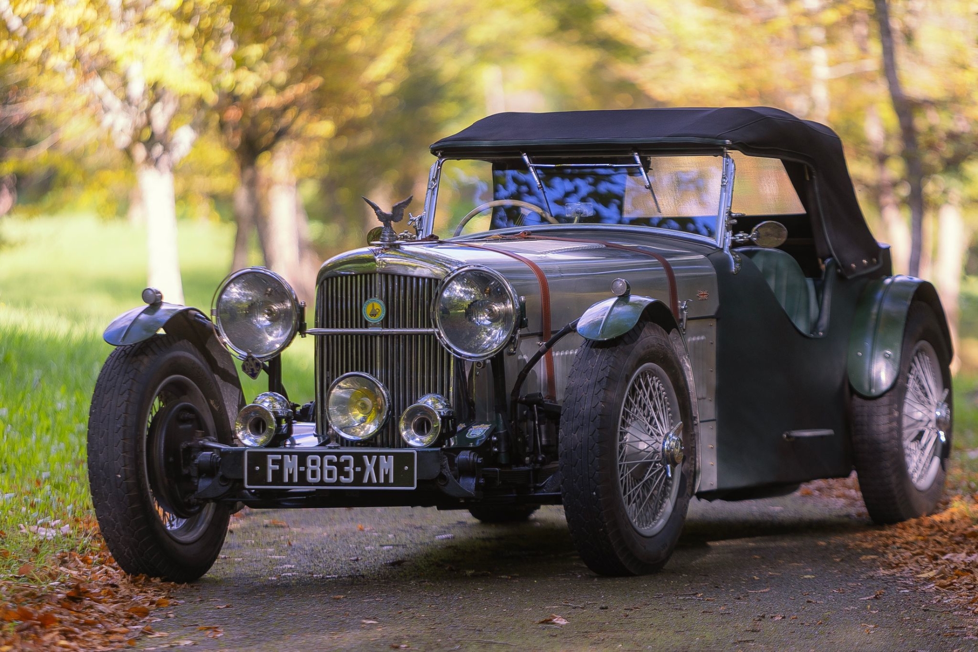 Photo ALVIS 2 litre ta 14 1949