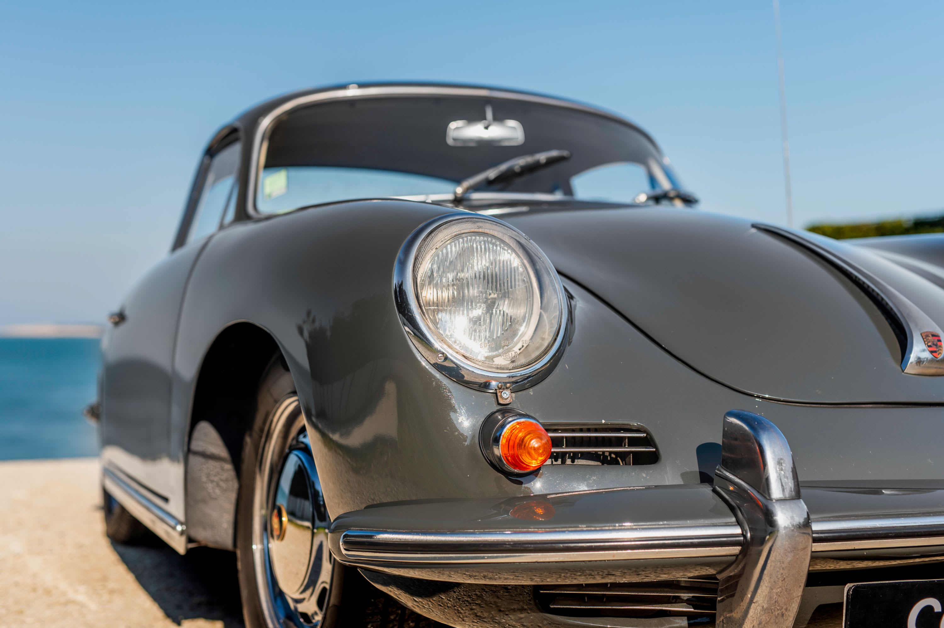PORSCHE 356 C 1600 Sc Karmann  1965 occasion détails (1)