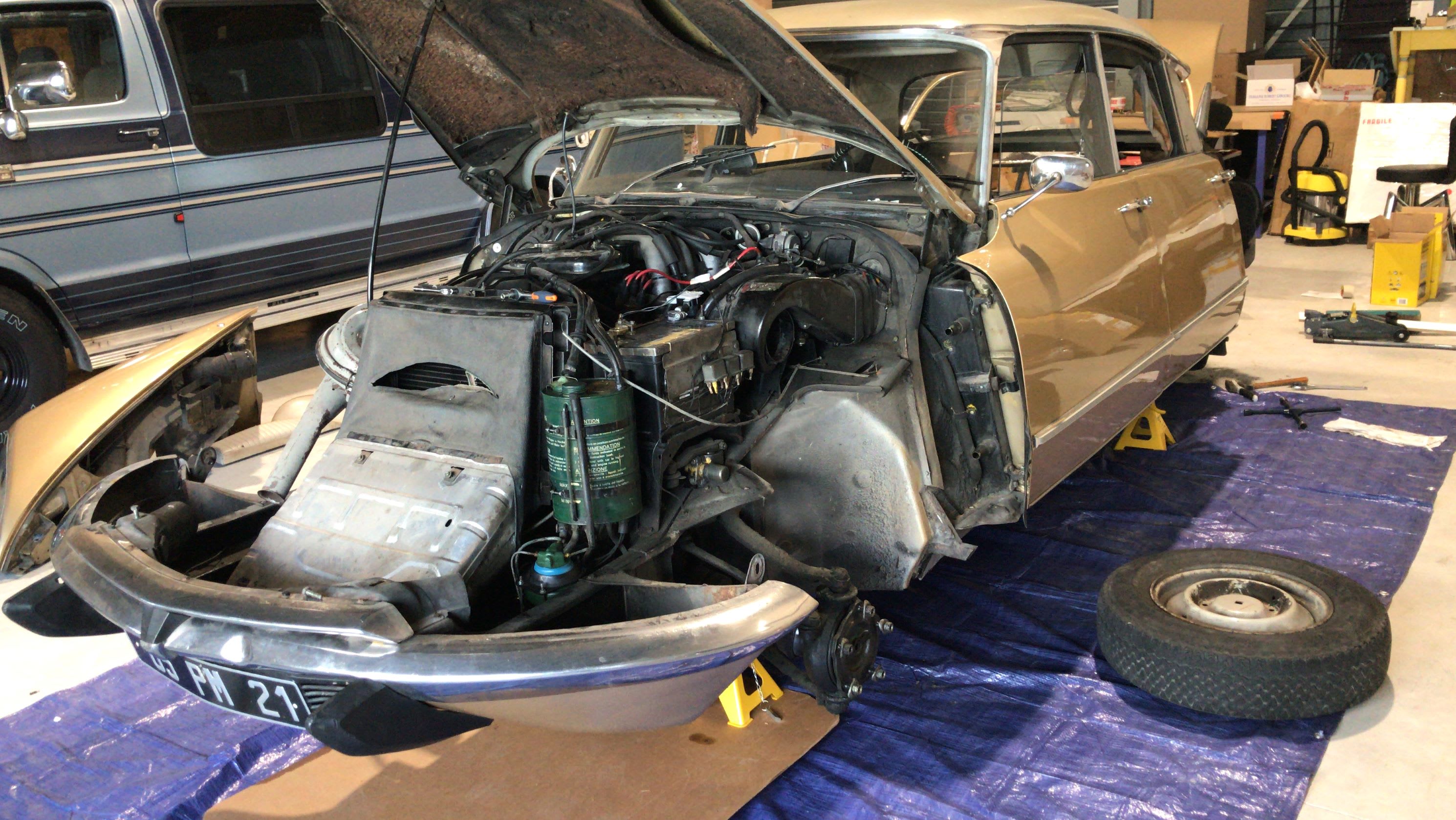 CITROEN Ds 21 Injection Pallas 1970 occasion mécanique (1)