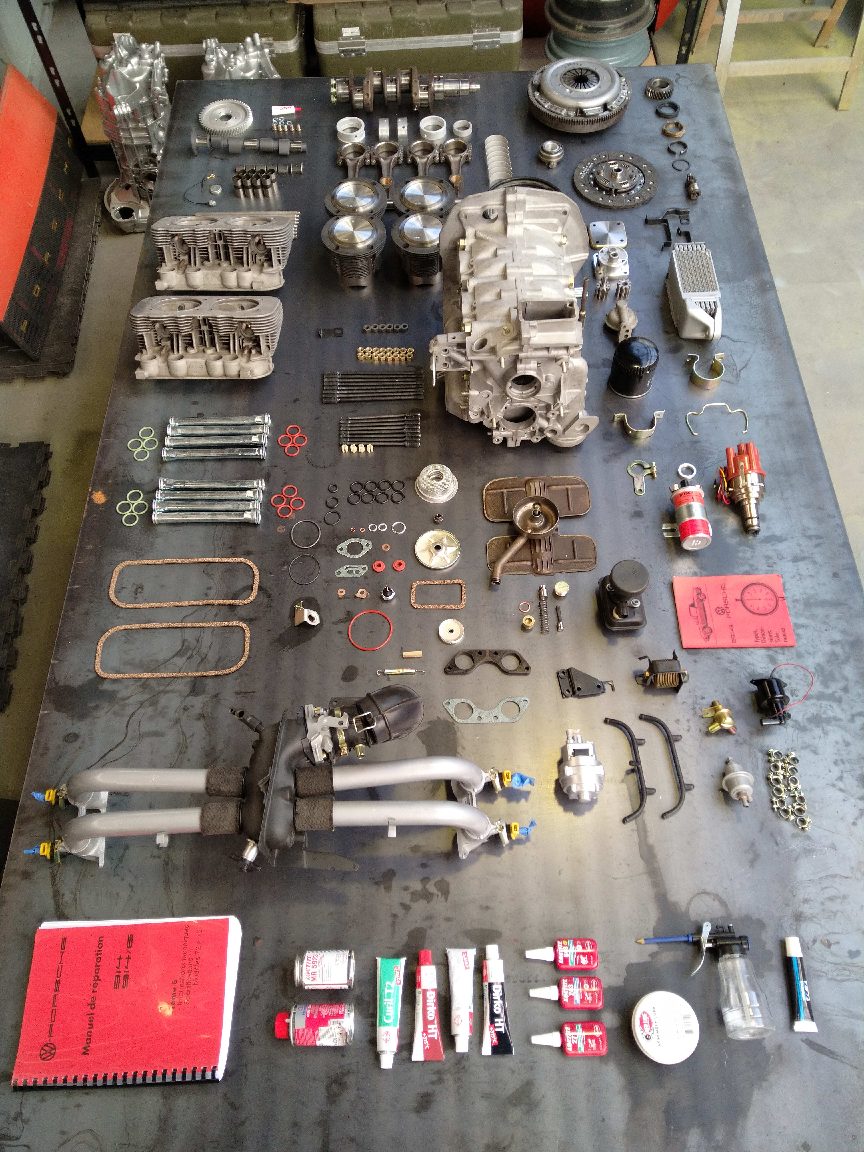 PORSCHE 914/4  1.7 Targa 1972 occasion détails (1)