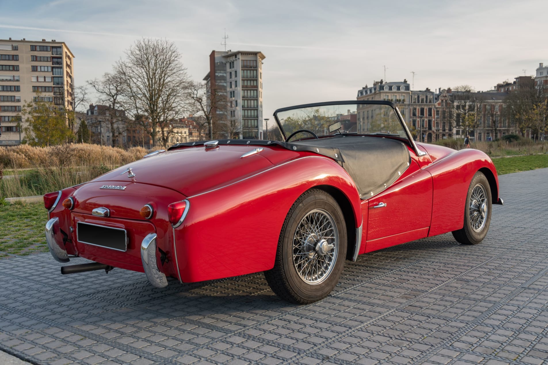 TRIUMPH Tr3a 1957