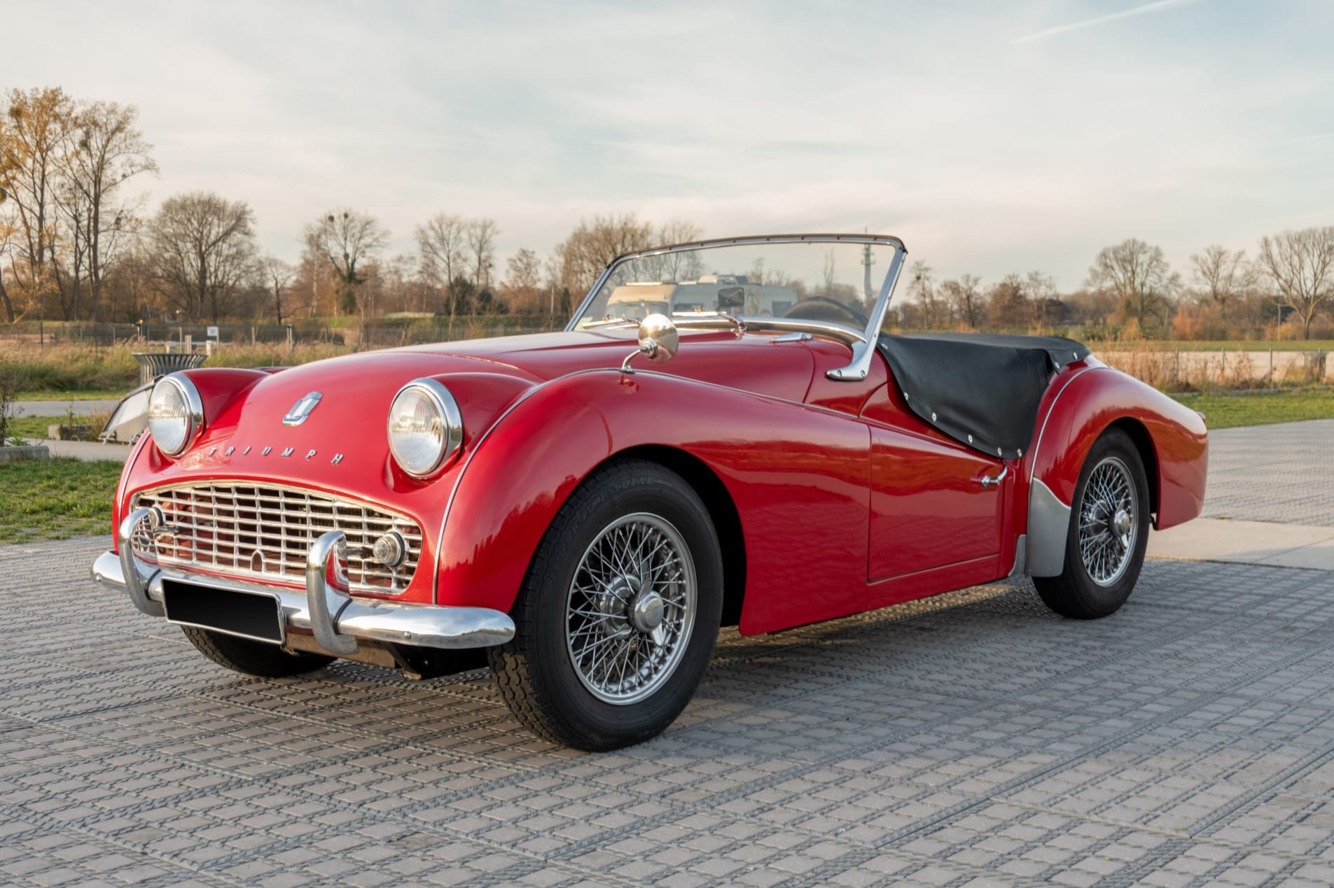 TRIUMPH Tr3a 1957