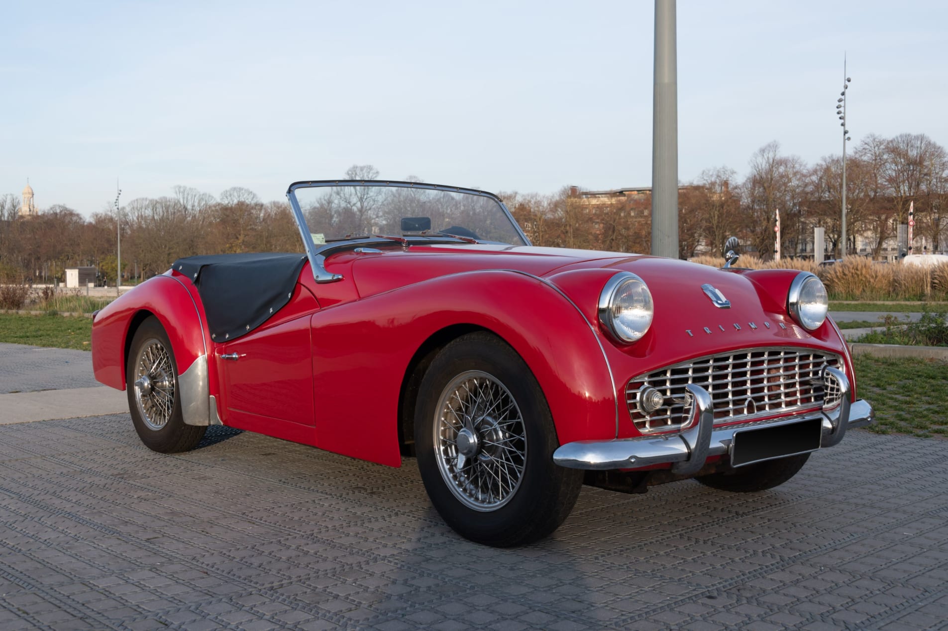 TRIUMPH Tr3a 1957