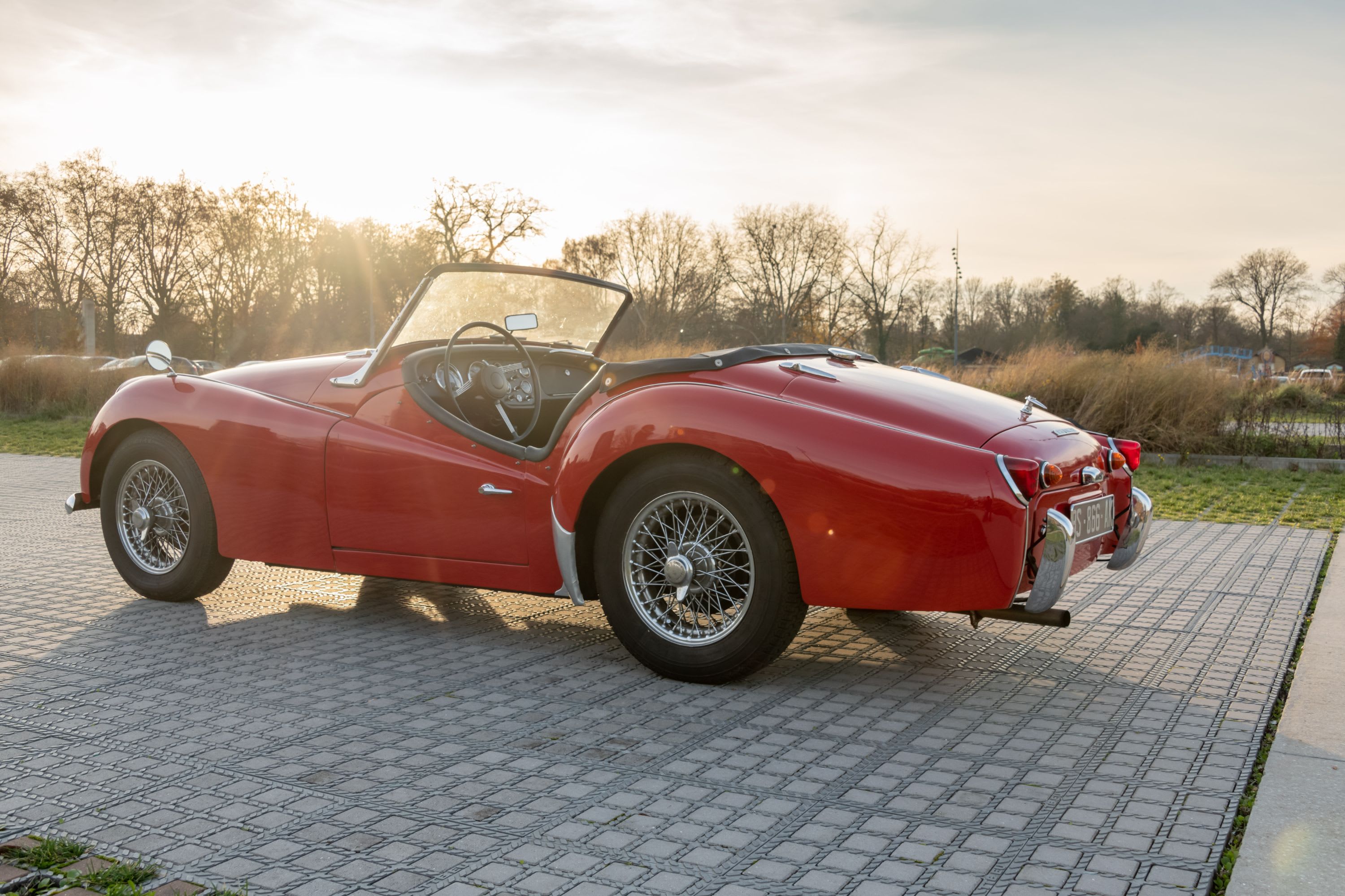 TRIUMPH Tr3 A 1957 occasion extérieur (2)