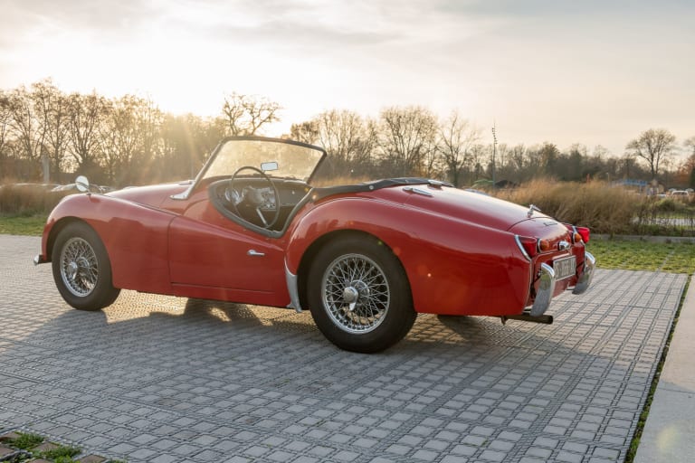 TRIUMPH Tr3a 1957