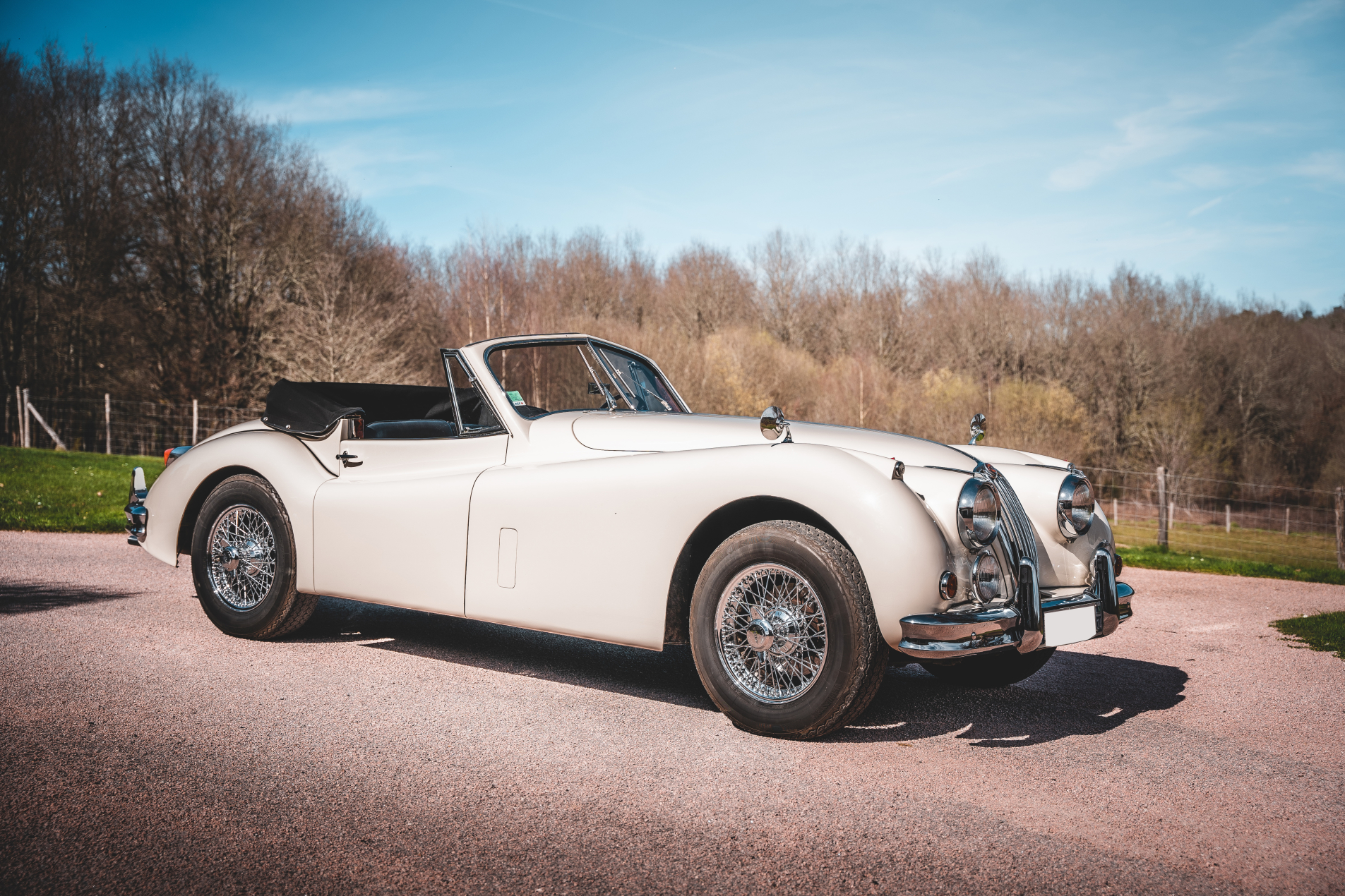 Photo JAGUAR Xk140 dhc se 1956