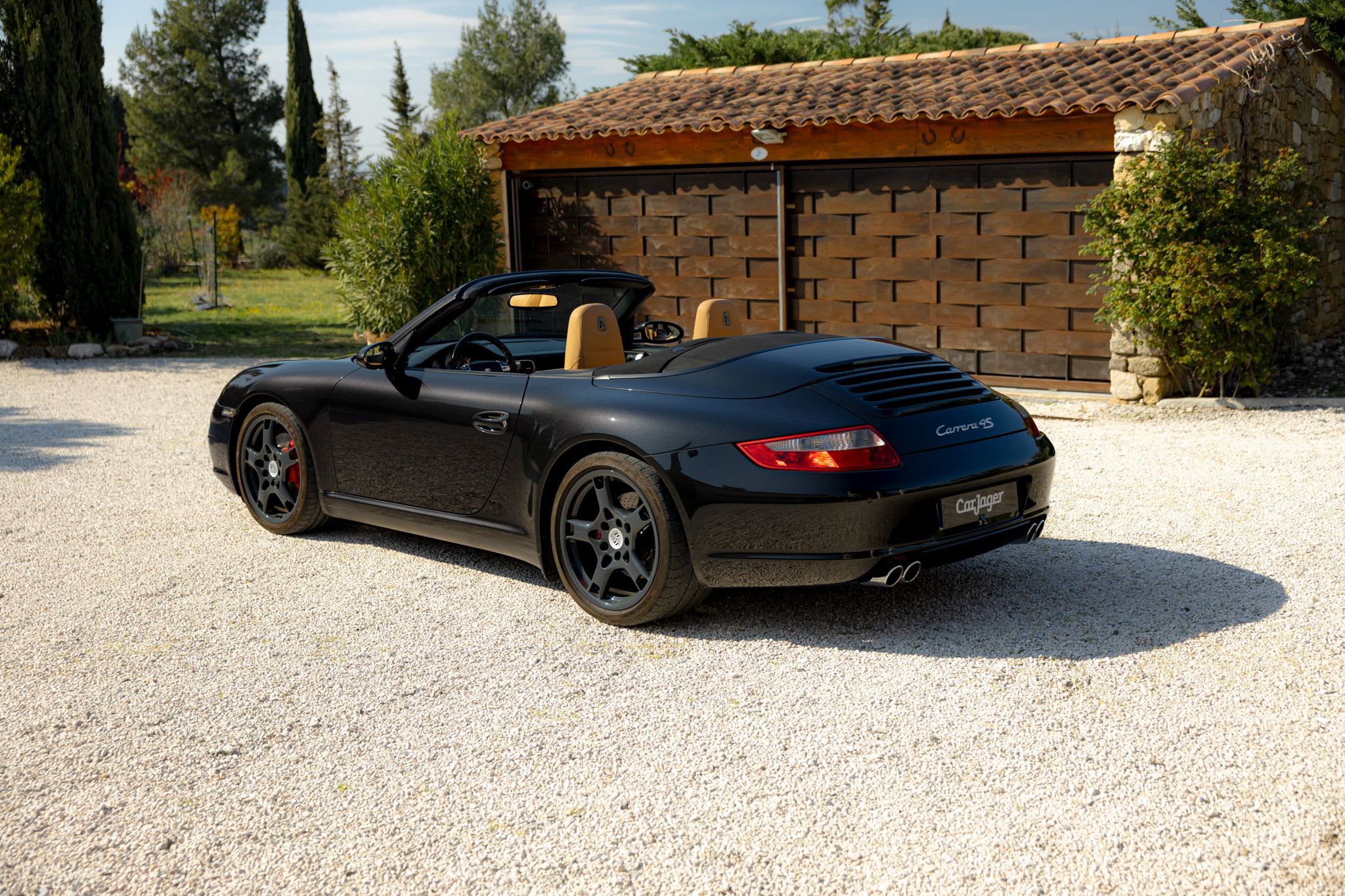 PORSCHE 911  997.1 Carrera 4s Cabriolet 2006 occasion extérieur (2)