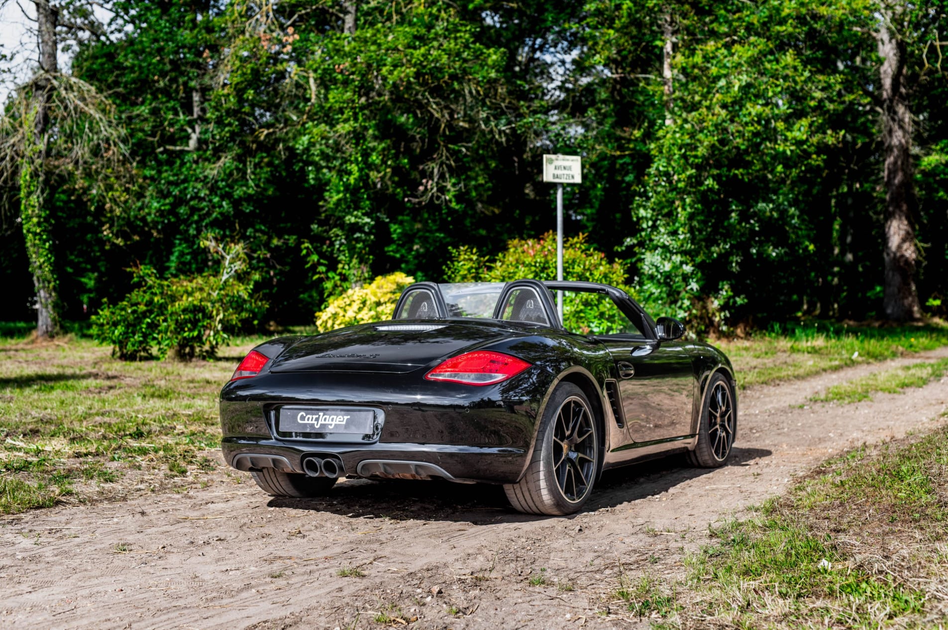 PORSCHE Boxster 987.2 S Black Edition cabriolet roadster 2011