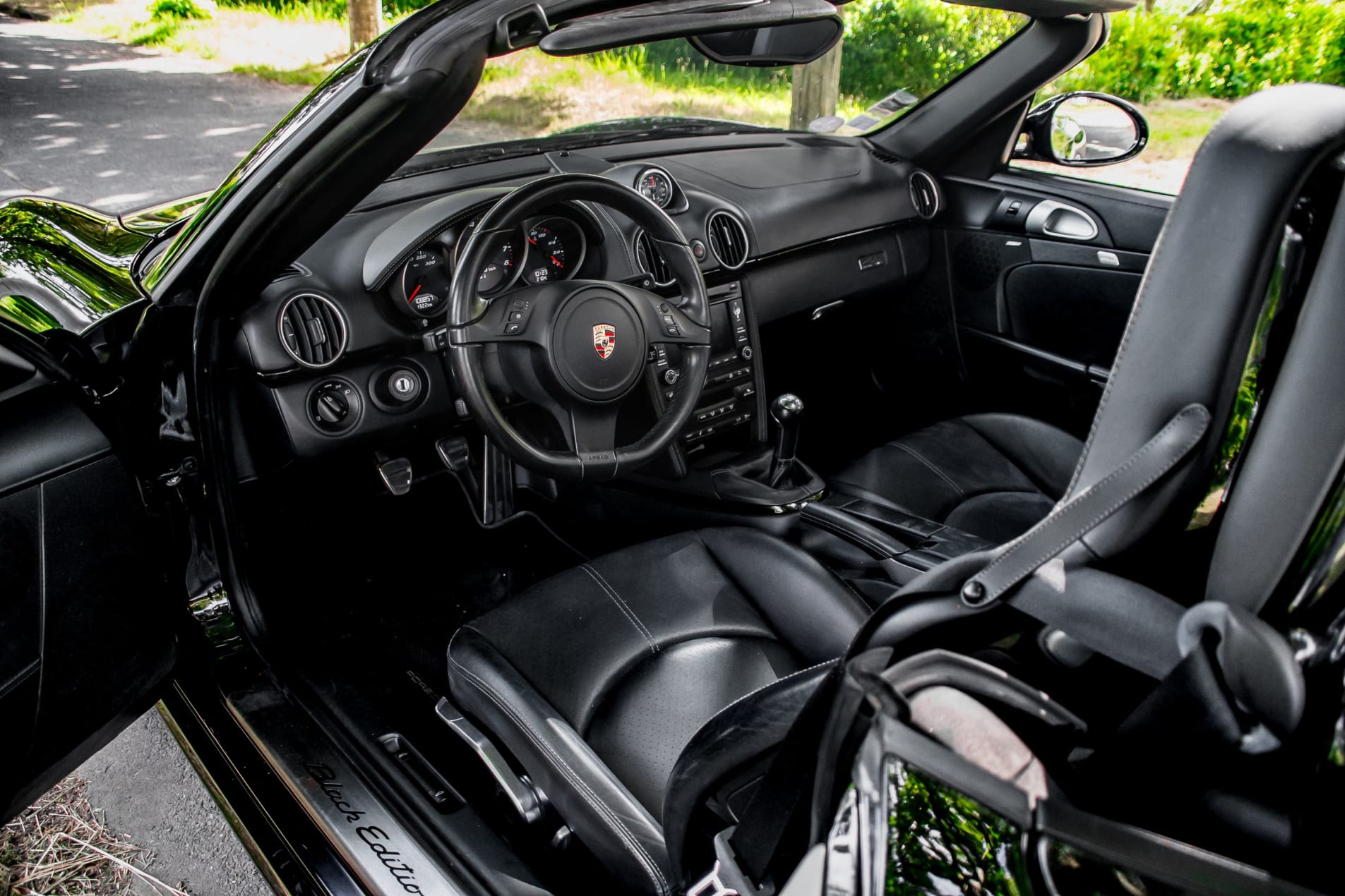 PORSCHE Boxster 987.2 S Black Edition cabriolet roadster 2011