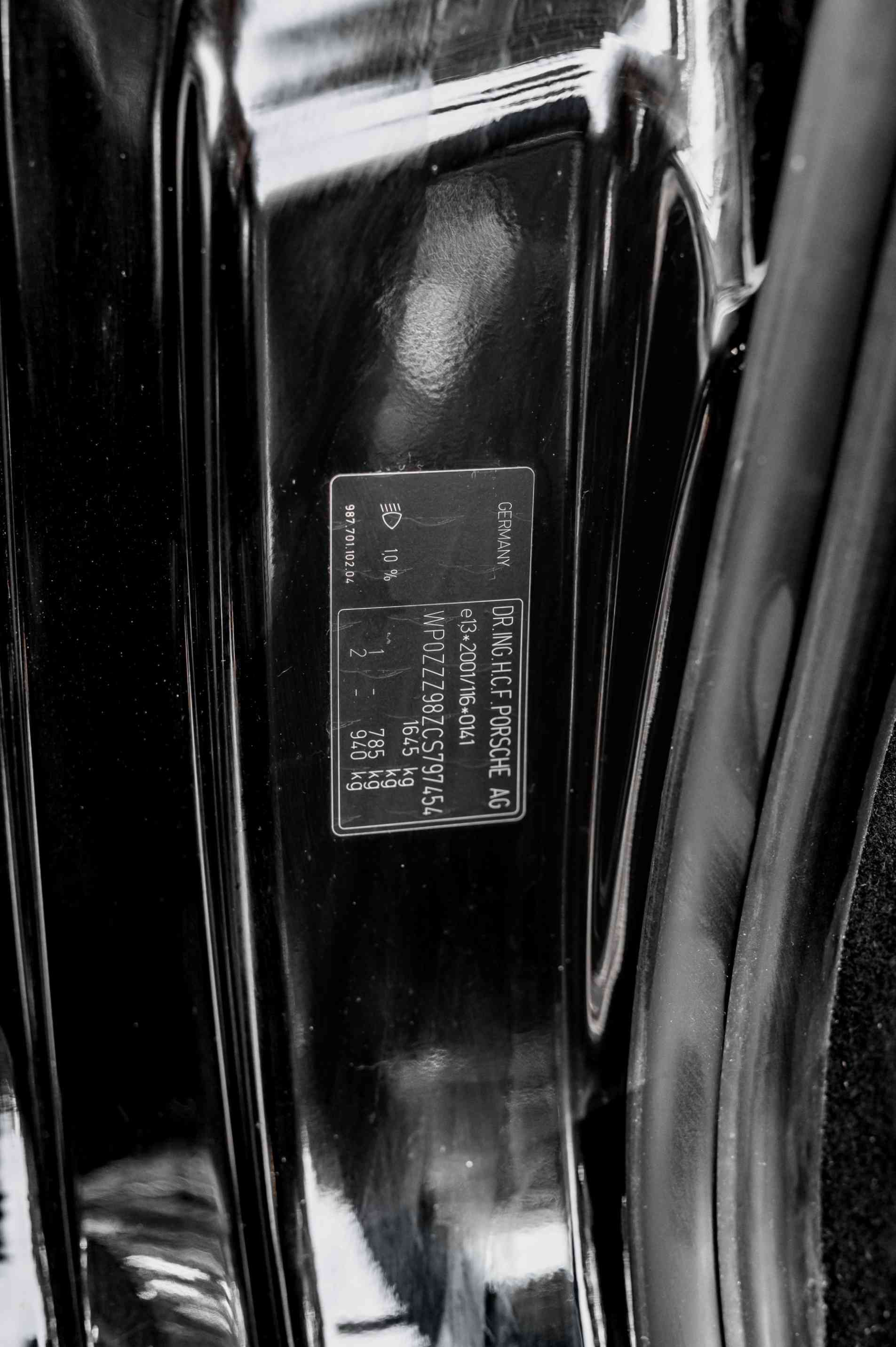 PORSCHE Boxster 987.2 S Black Edition cabriolet roadster 2011