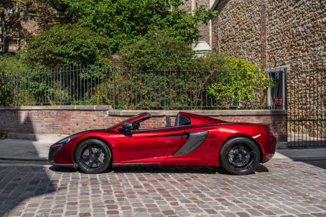 MCLAREN 650s Spider Mso Volcano Red 2015 occasion