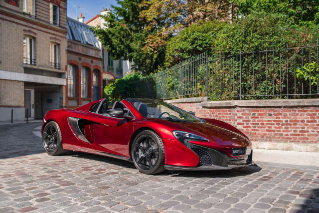 MCLAREN 650s Spider Mso Volcano Red 2015 occasion