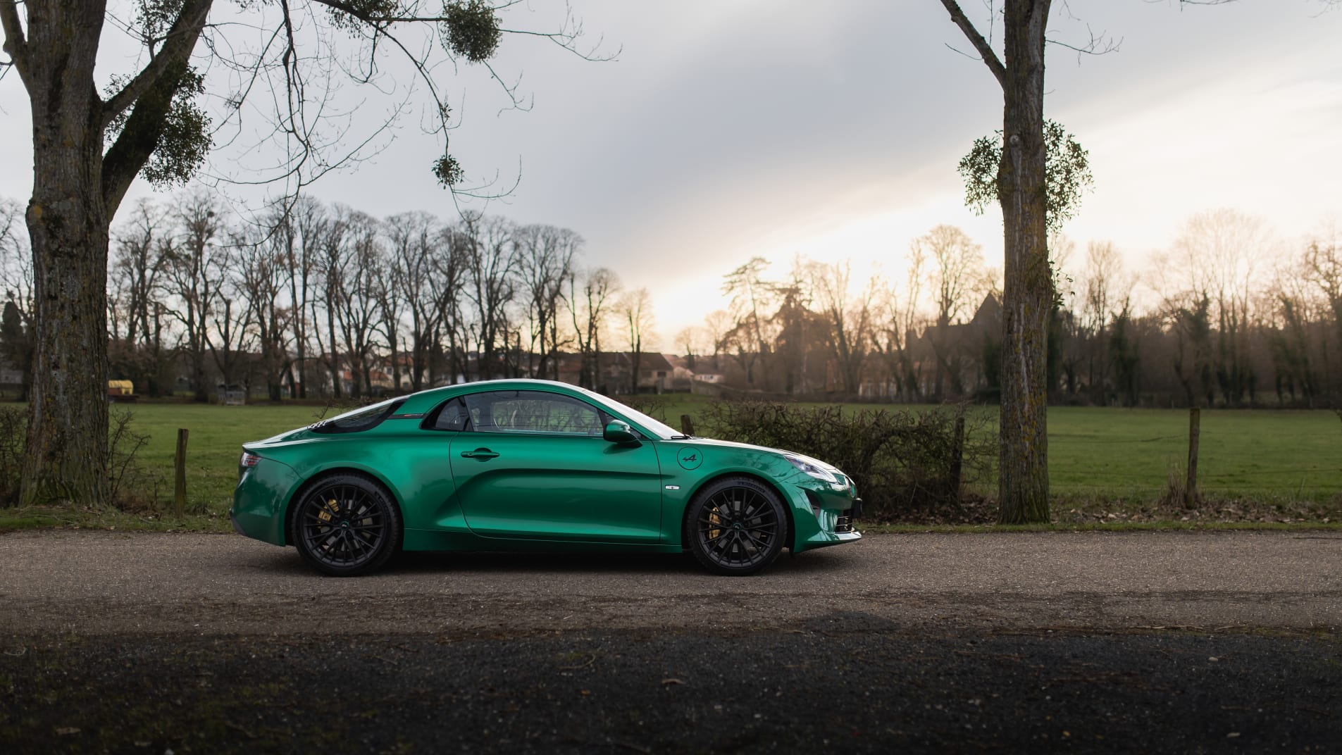 alpine a110 S VERT EMERAUDE