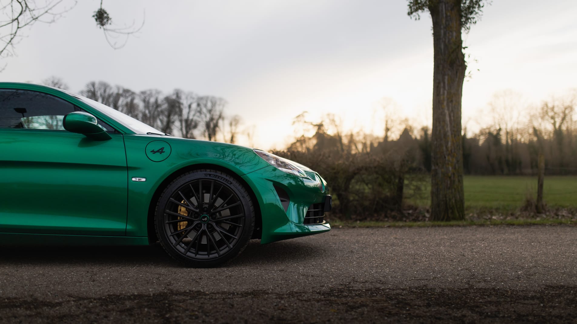 alpine a110 S VERT EMERAUDE