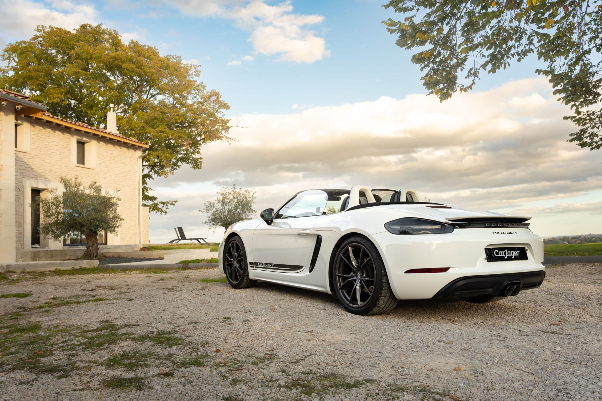 PORSCHE Boxster 718 T 2020 used exterior (2)
