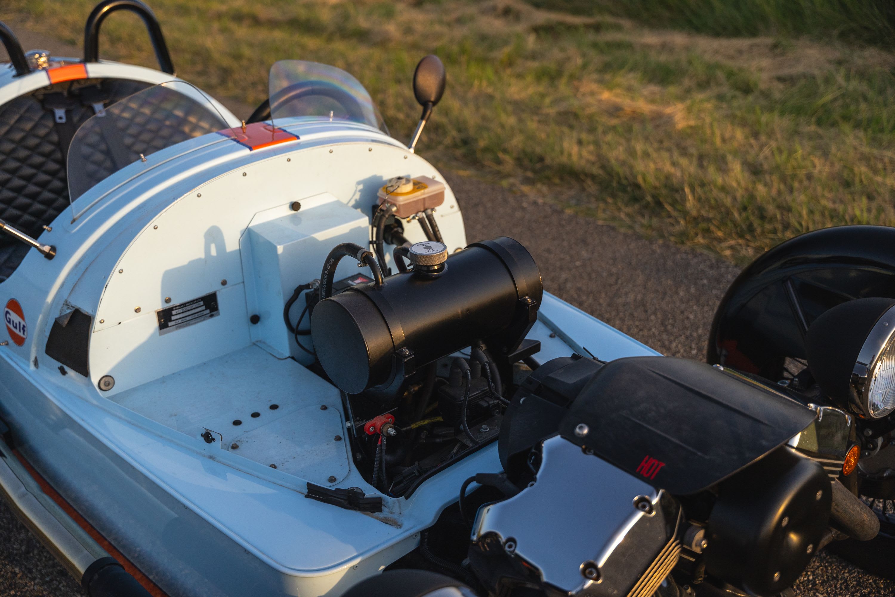 MORGAN 3-wheeler P 101 Edition Gulf 2013 occasion mécanique (1)