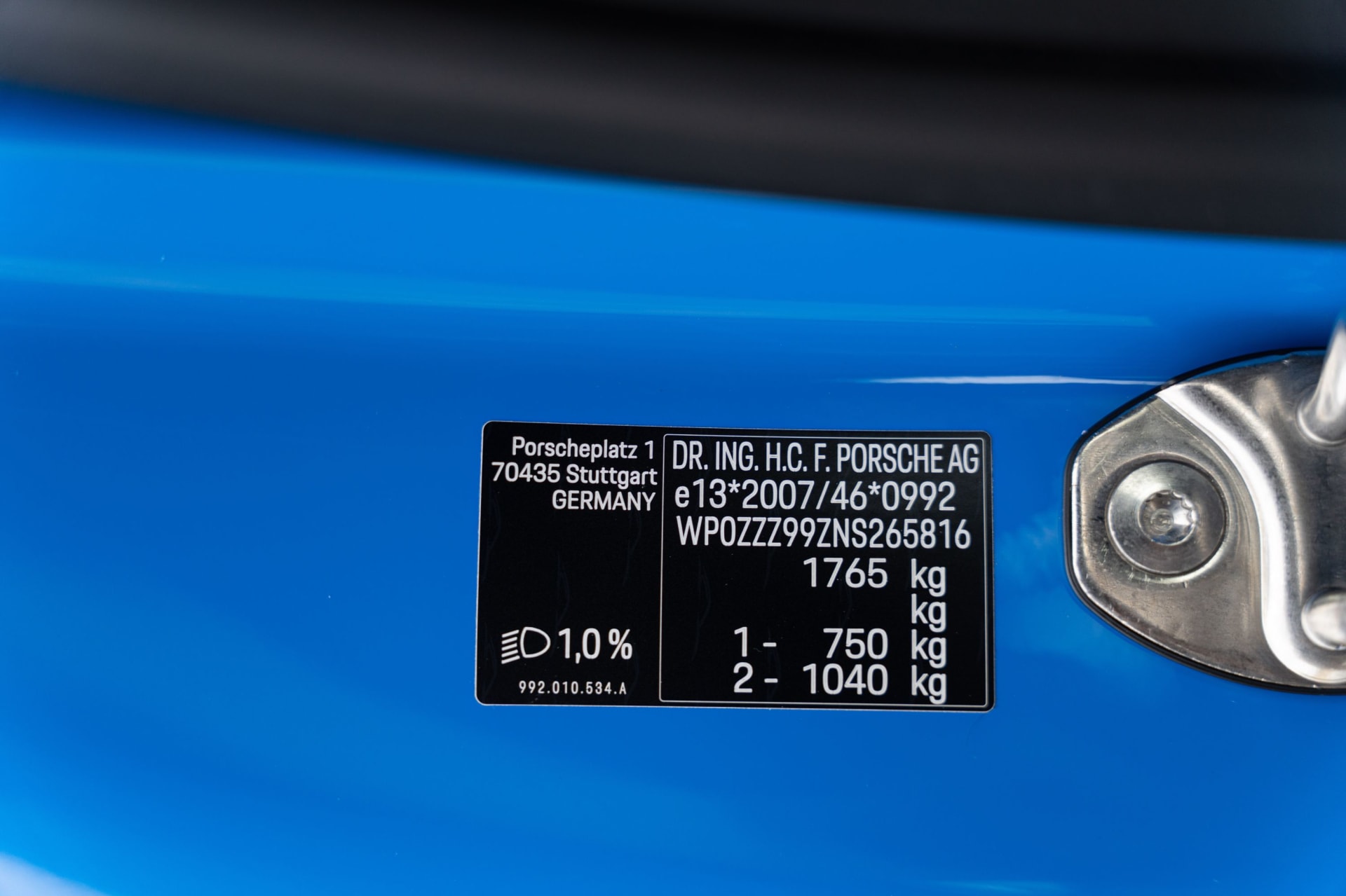 PORSCHE 911 992.1 Gt3 2022 occasion mécanique (1)