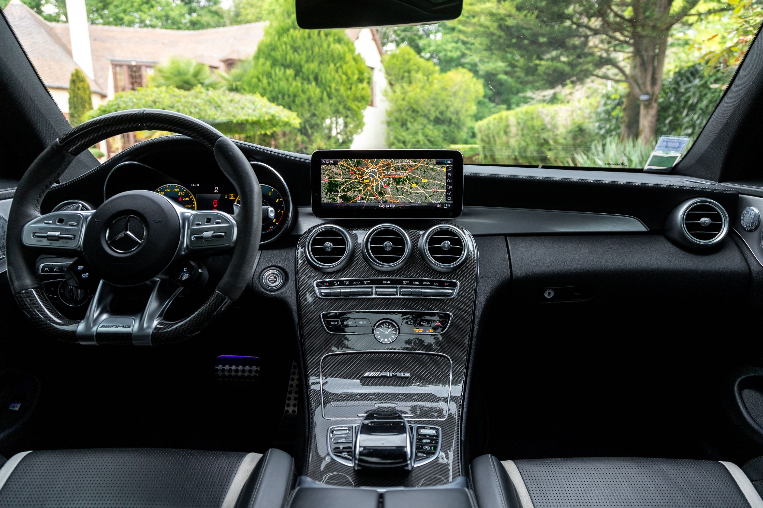 MERCEDES BENZ Classe C 63 S Amg 2019 occasion intérieur (1)