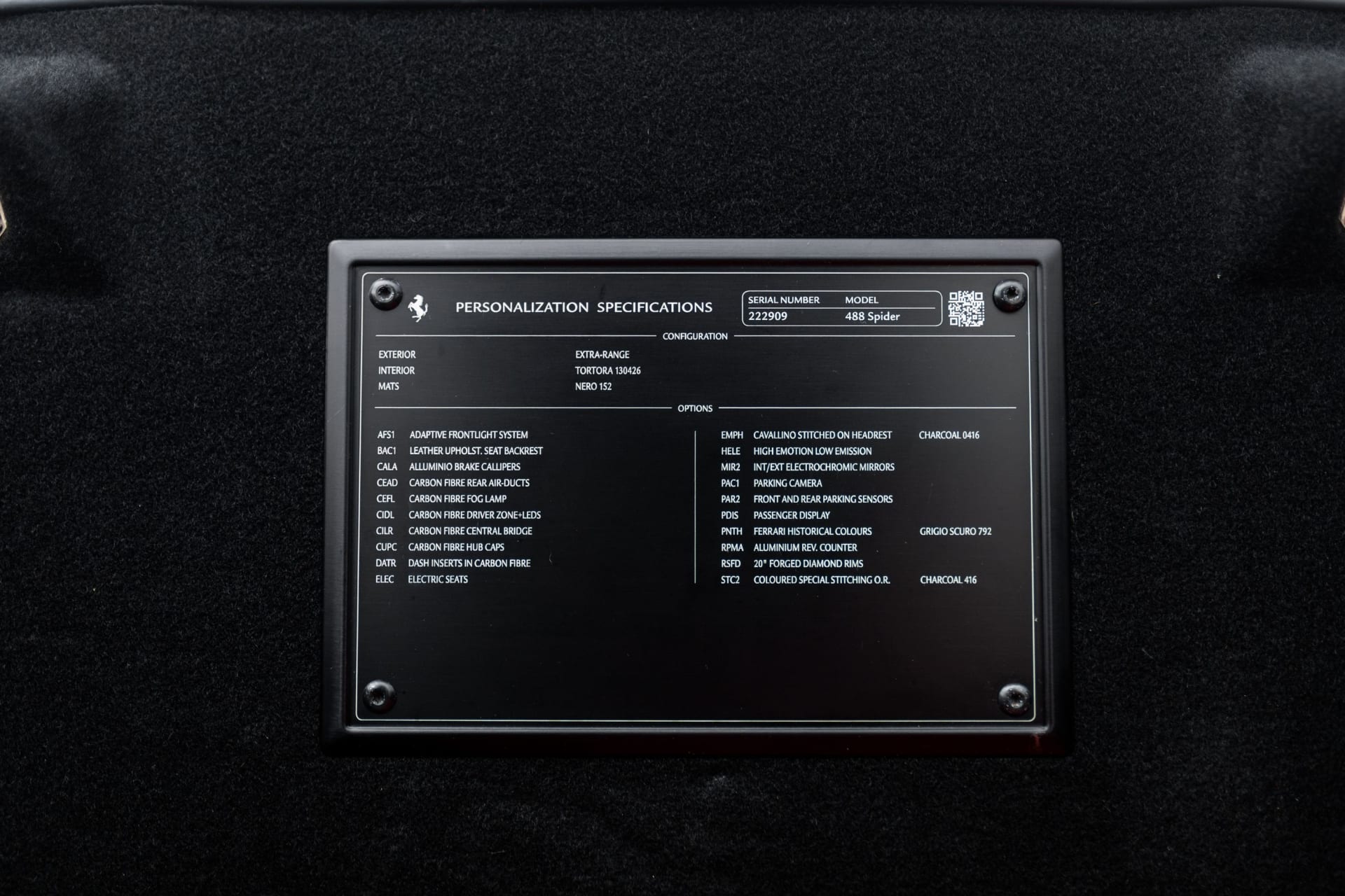 FERRARI 488 Spider  2017 used mechanical (1)