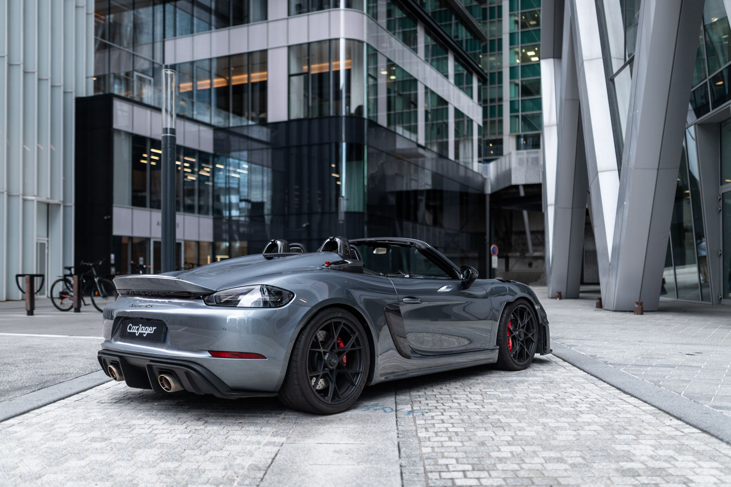 PORSCHE Boxster 718 Spyder Rs 2024 occasion extérieur (2)