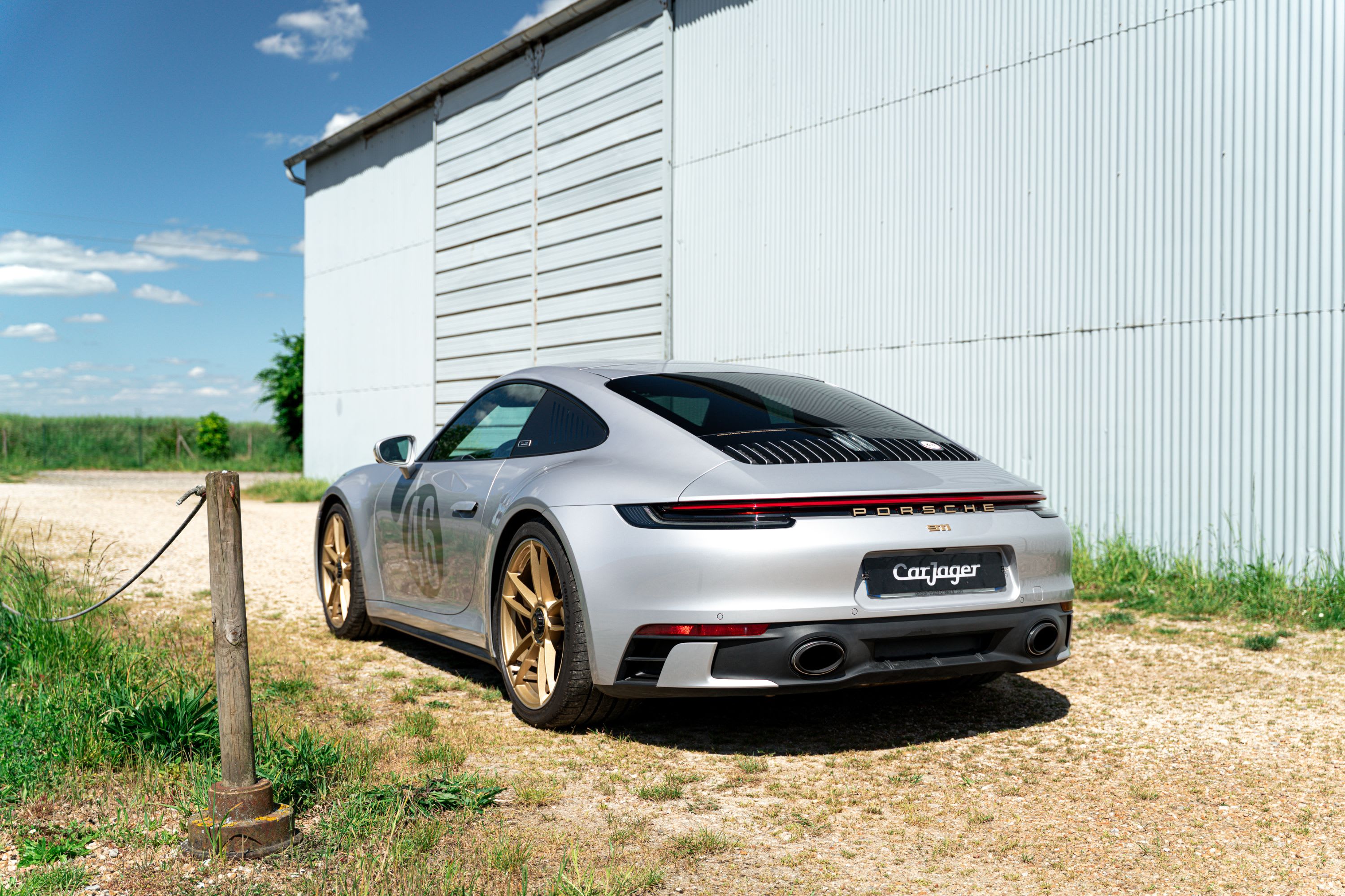 PORSCHE 911 992.1 Carrera Gts Le Mans Centenaire Edition 2024 occasion extérieur (2)