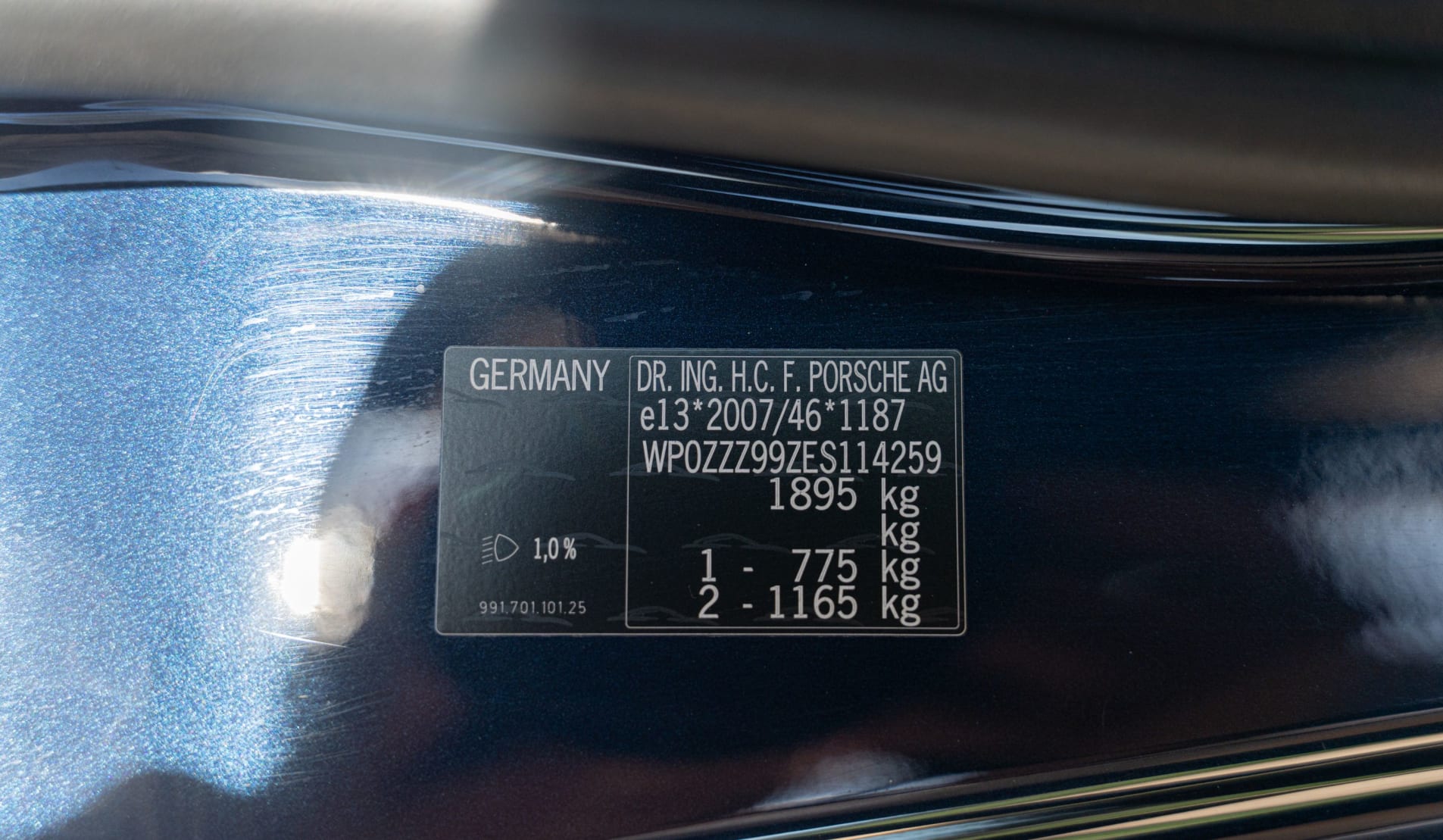 PORSCHE 911 991.1 4S 2014