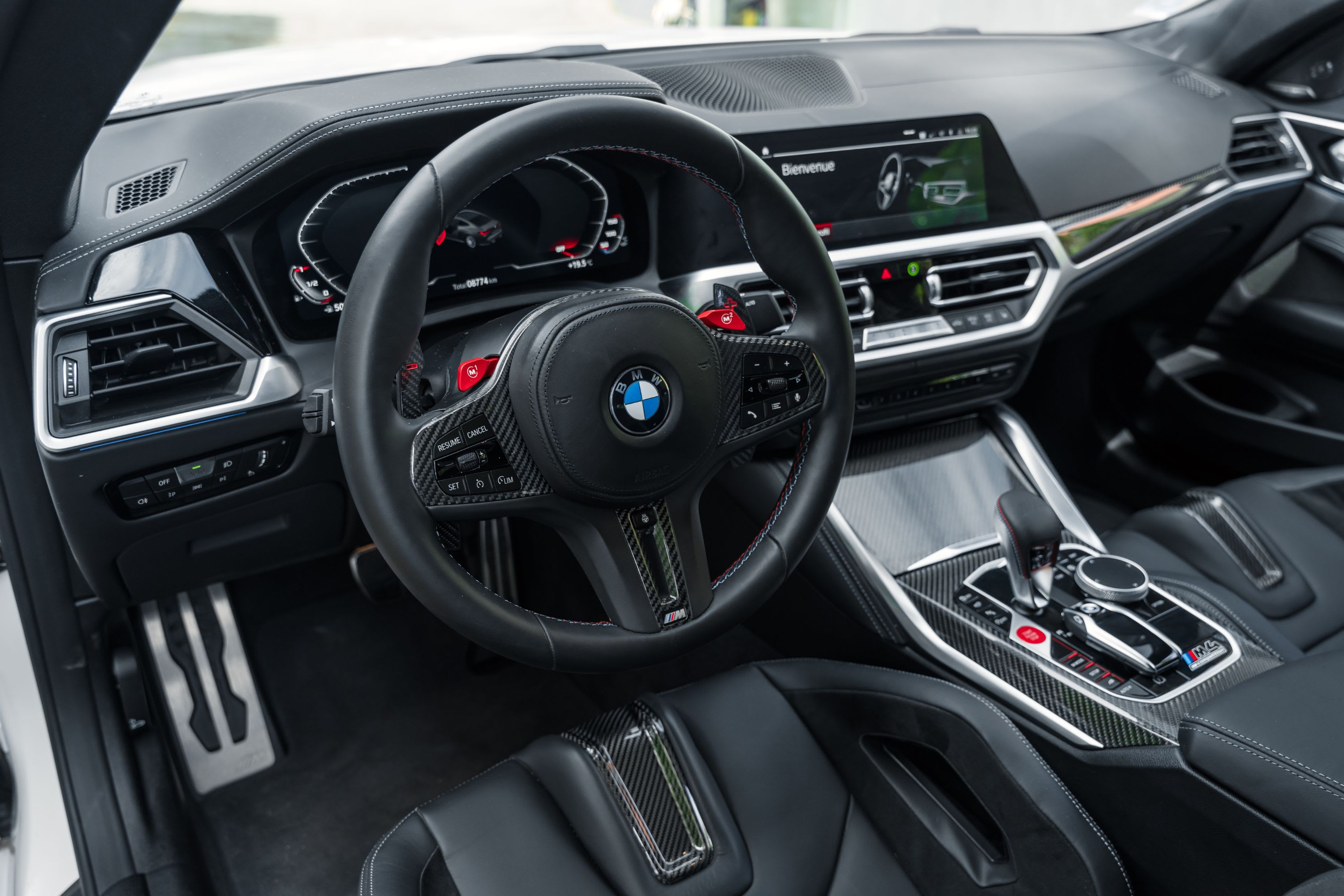 BMW M4 G82 Competition 2021 occasion intérieur (1)