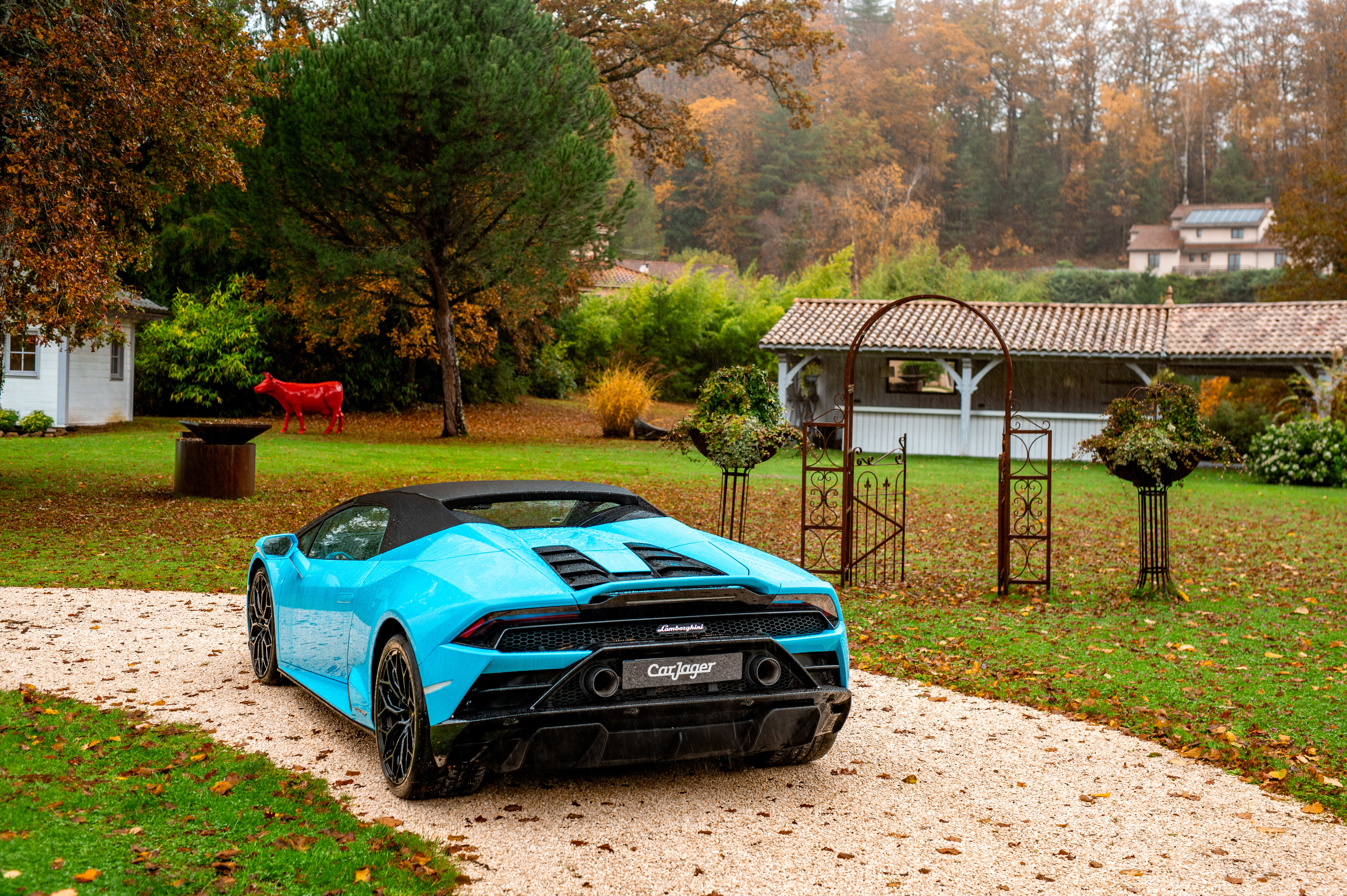 LAMBORGHINI Huracán Evo Spyder 2021 used exterior (2)