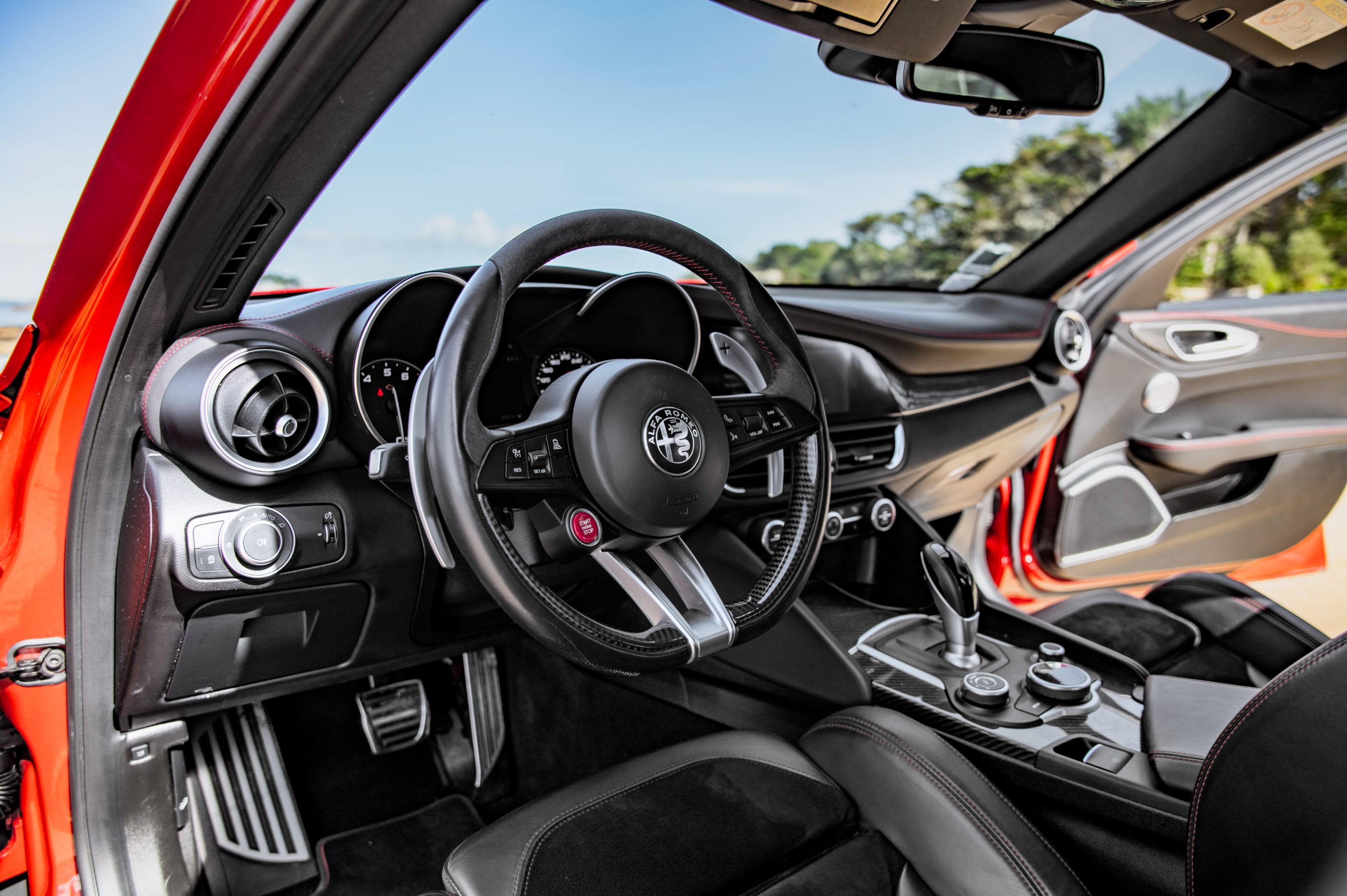 ALFA ROMEO Giulia Tipo 952 Quadrifoglio 2018 occasion intérieur (1)