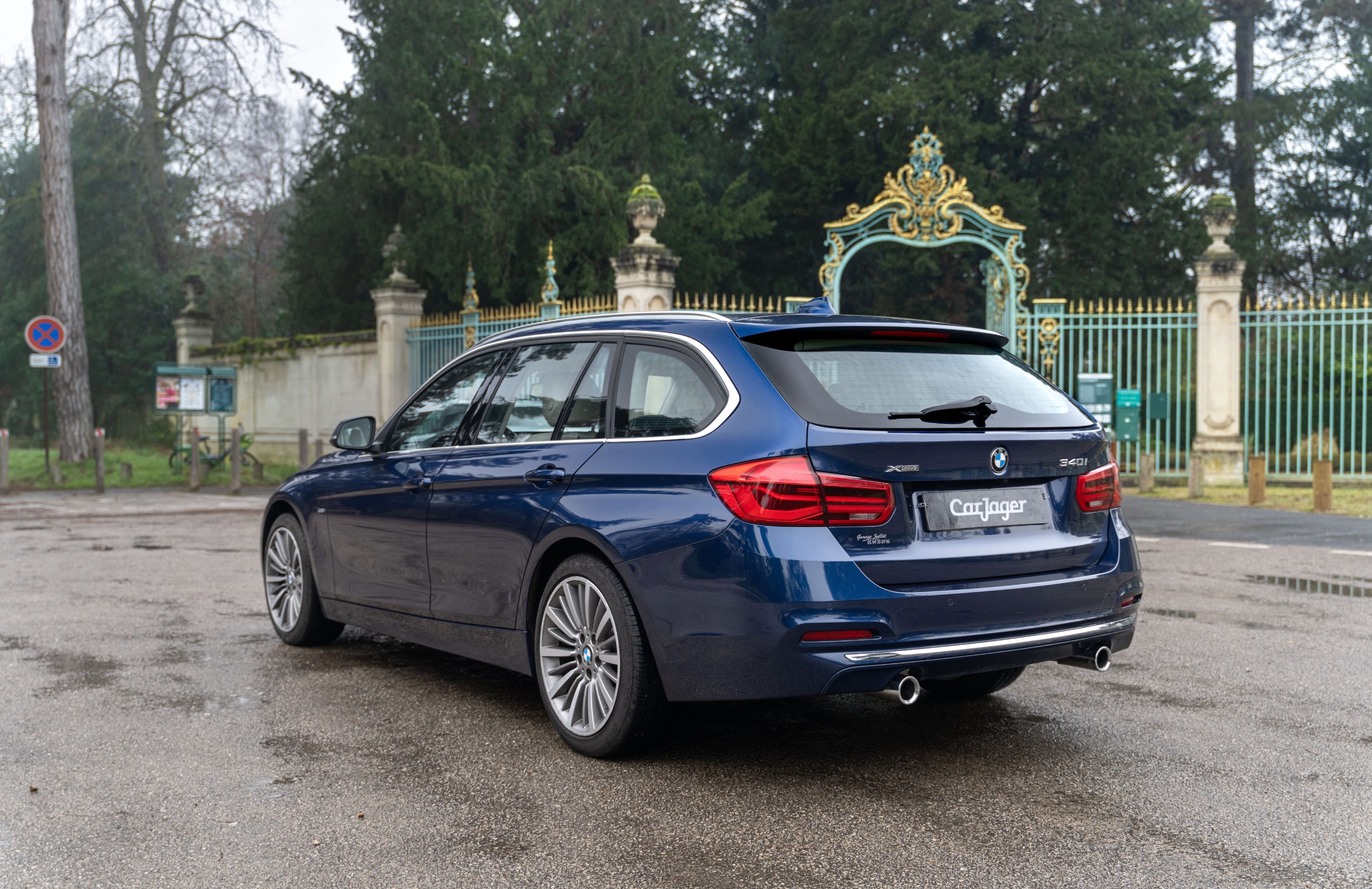 BMW Série 3  Drive Touring Luxury 2016 used exterior (2)