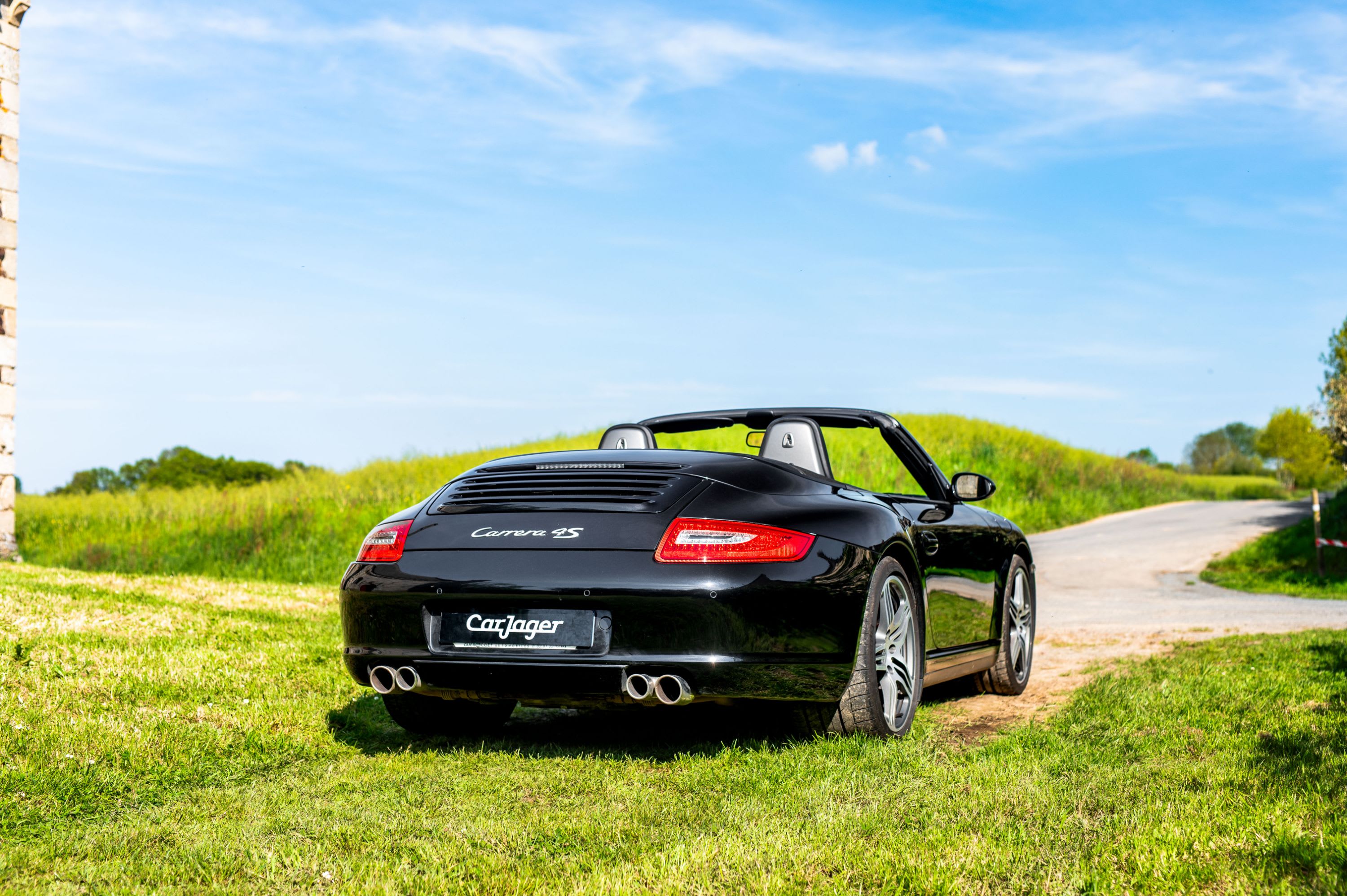 PORSCHE 911 997.1 Carrera 4s Cabriolet  2008 used exterior (2)