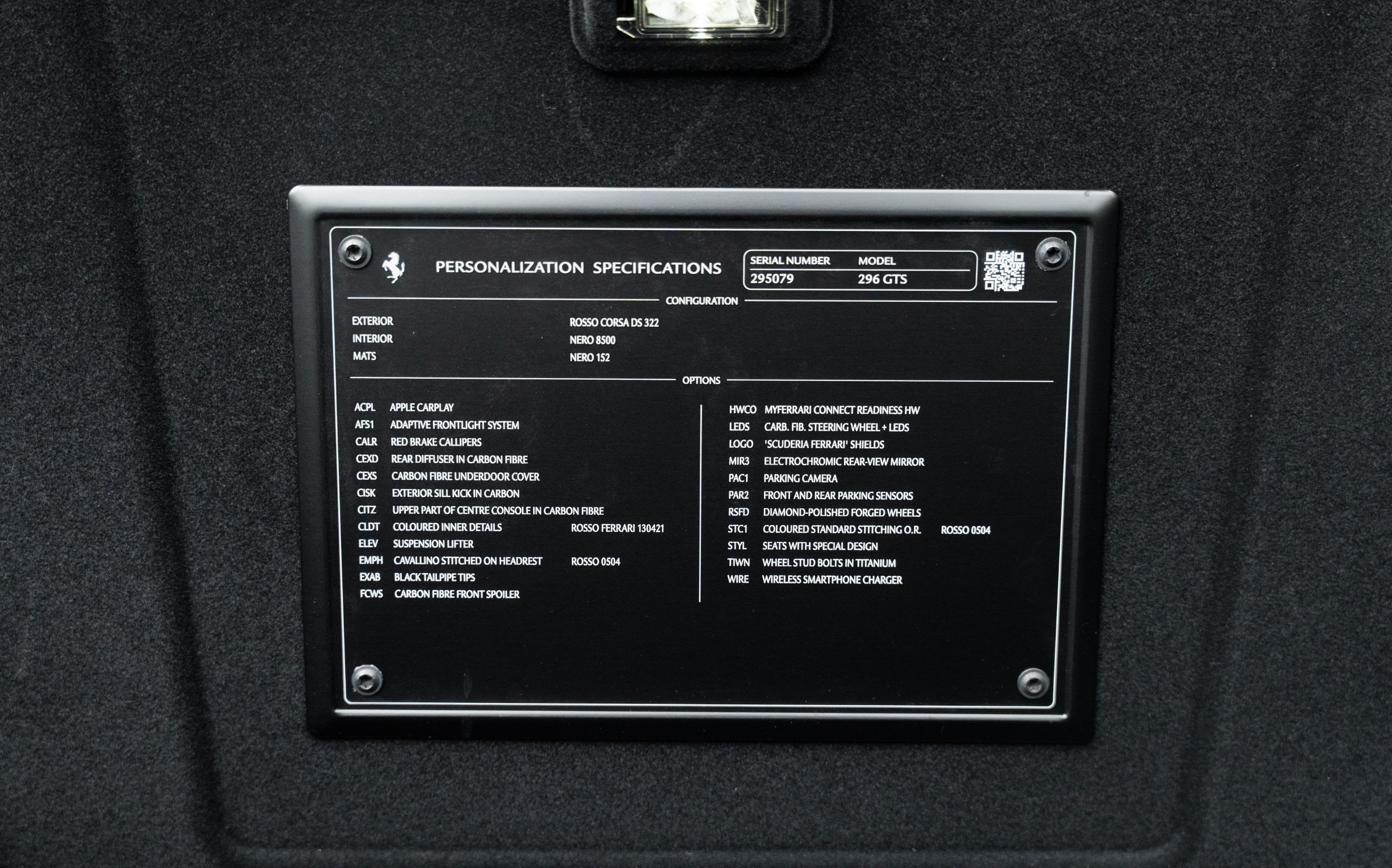 FERRARI 296  Gts 2023 occasion détails (1)